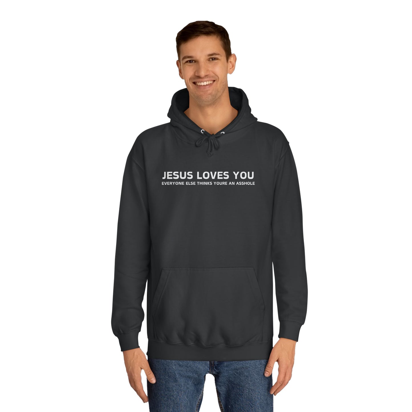Super Dope Threads - Jesus Loves You Hoodie