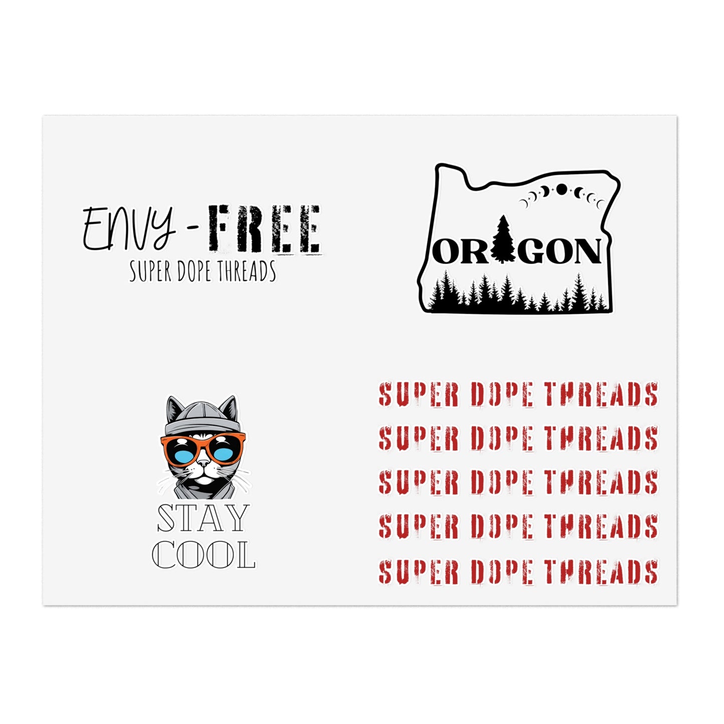 Super Dope Threads - Holy Sheet of Stickers 3