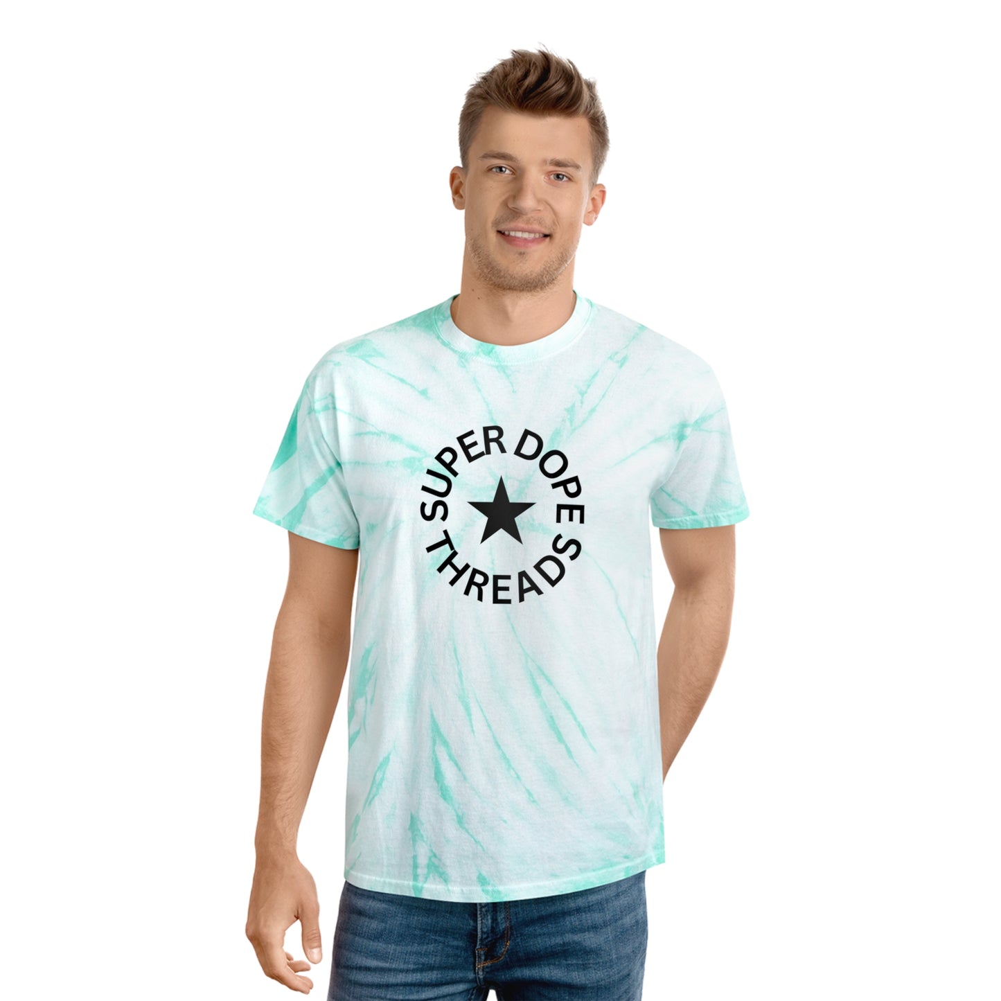 Super Dope Threads - Tie-Dye Logo Tee
