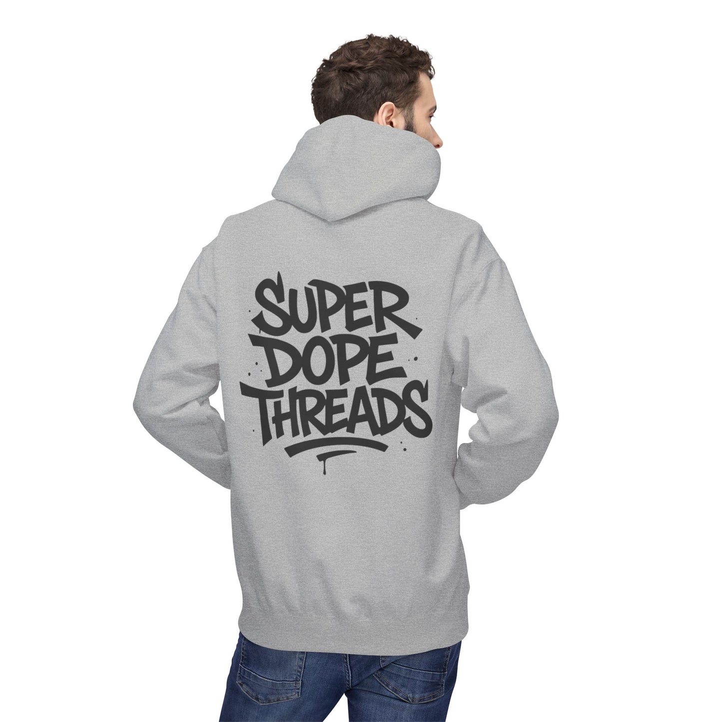 Super Dope Threads - Graffiti Logo Hoodie