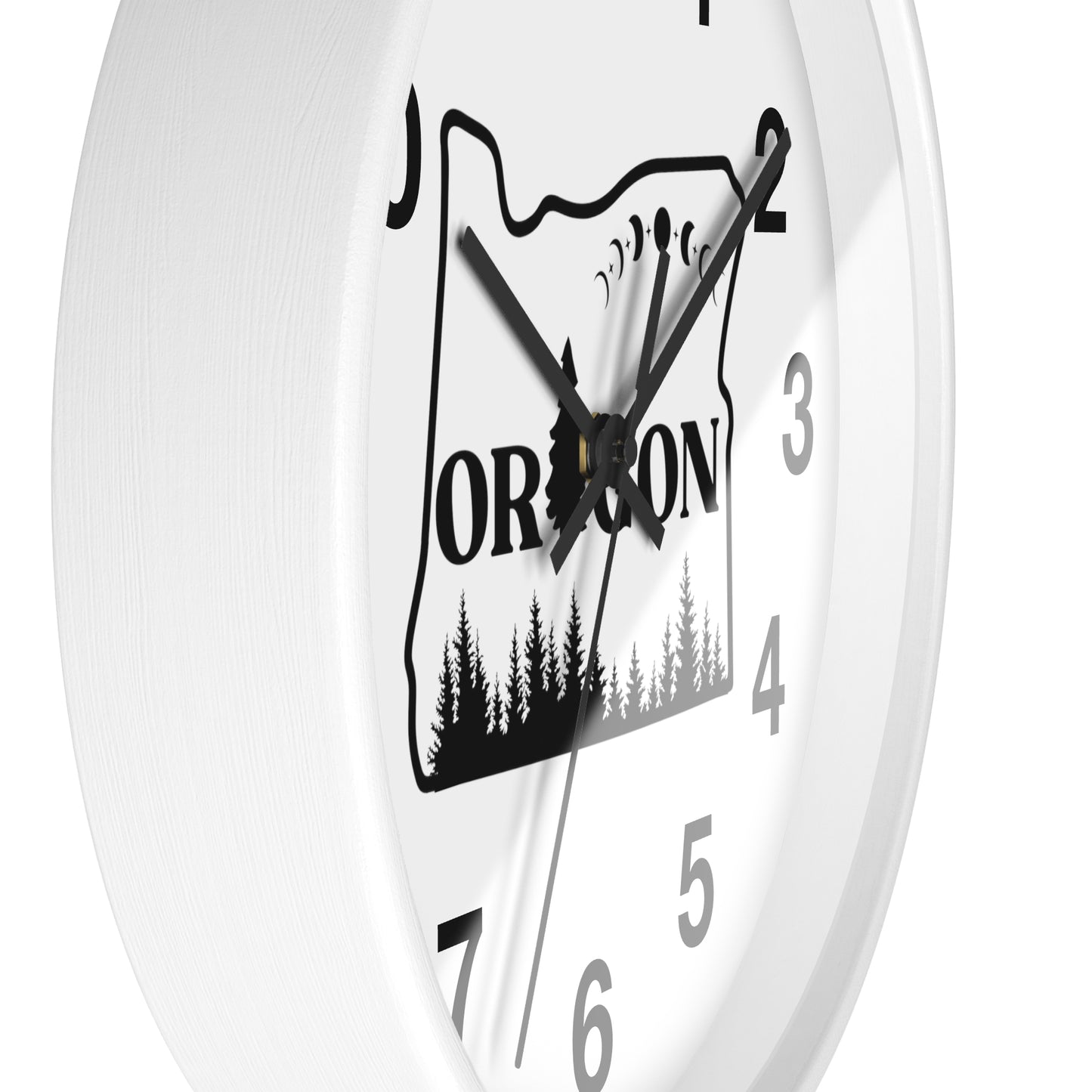 Oregon Wall clock