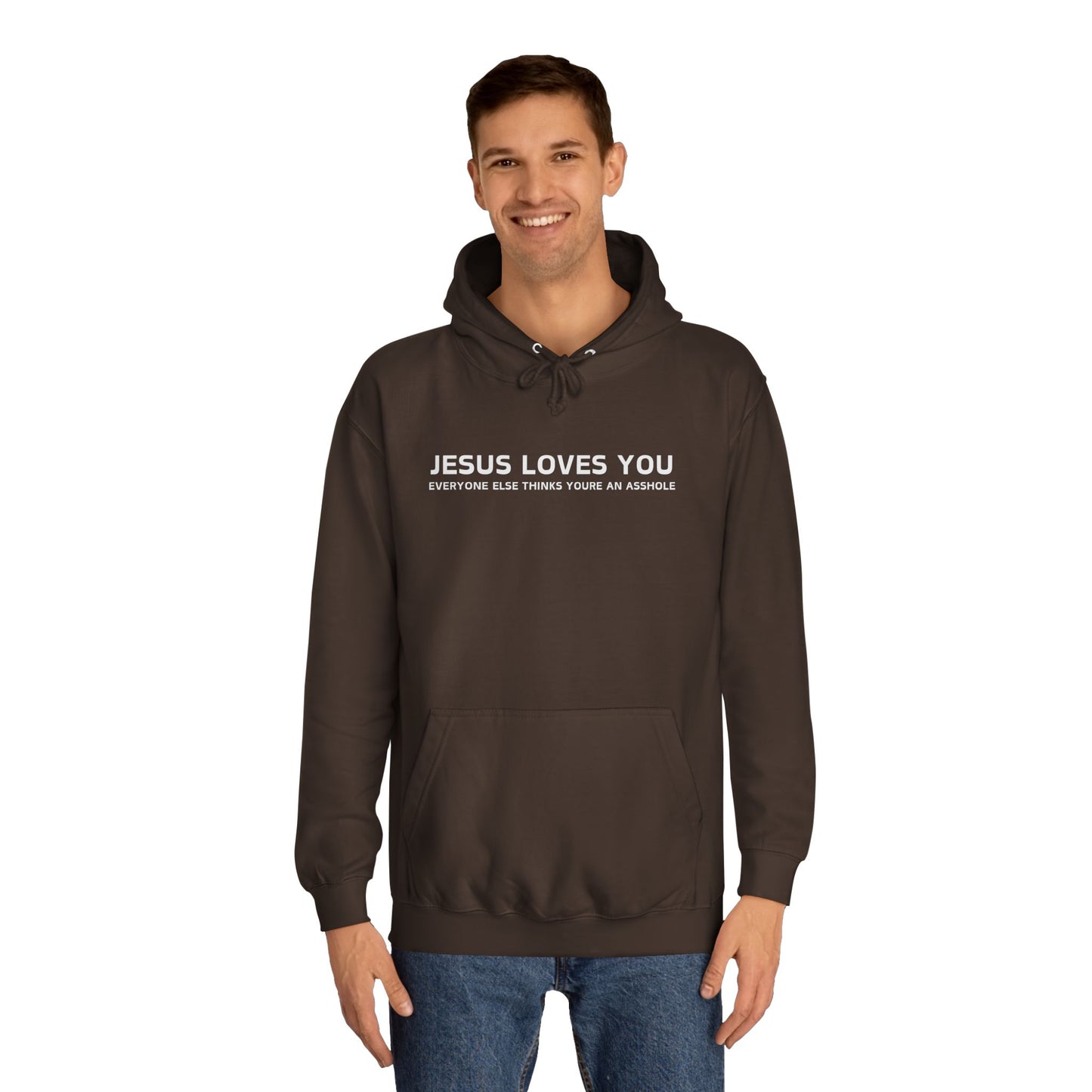 Super Dope Threads - Jesus Loves You Hoodie