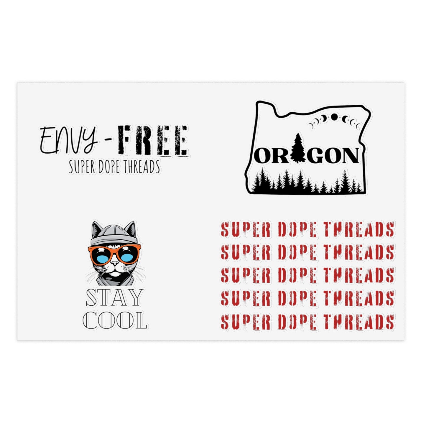 Super Dope Threads - Holy Sheet of Stickers 3