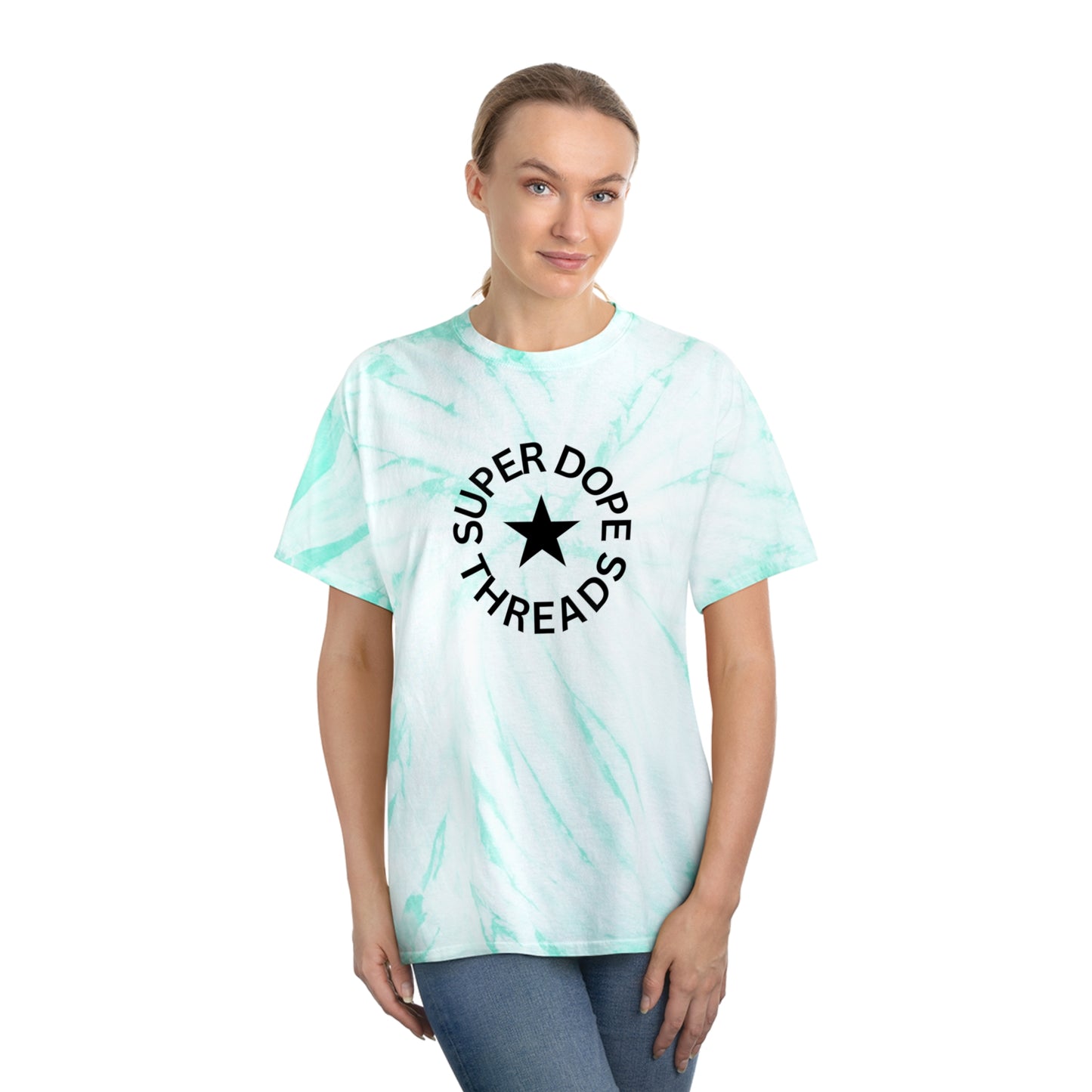 Super Dope Threads - Tie-Dye Logo Tee