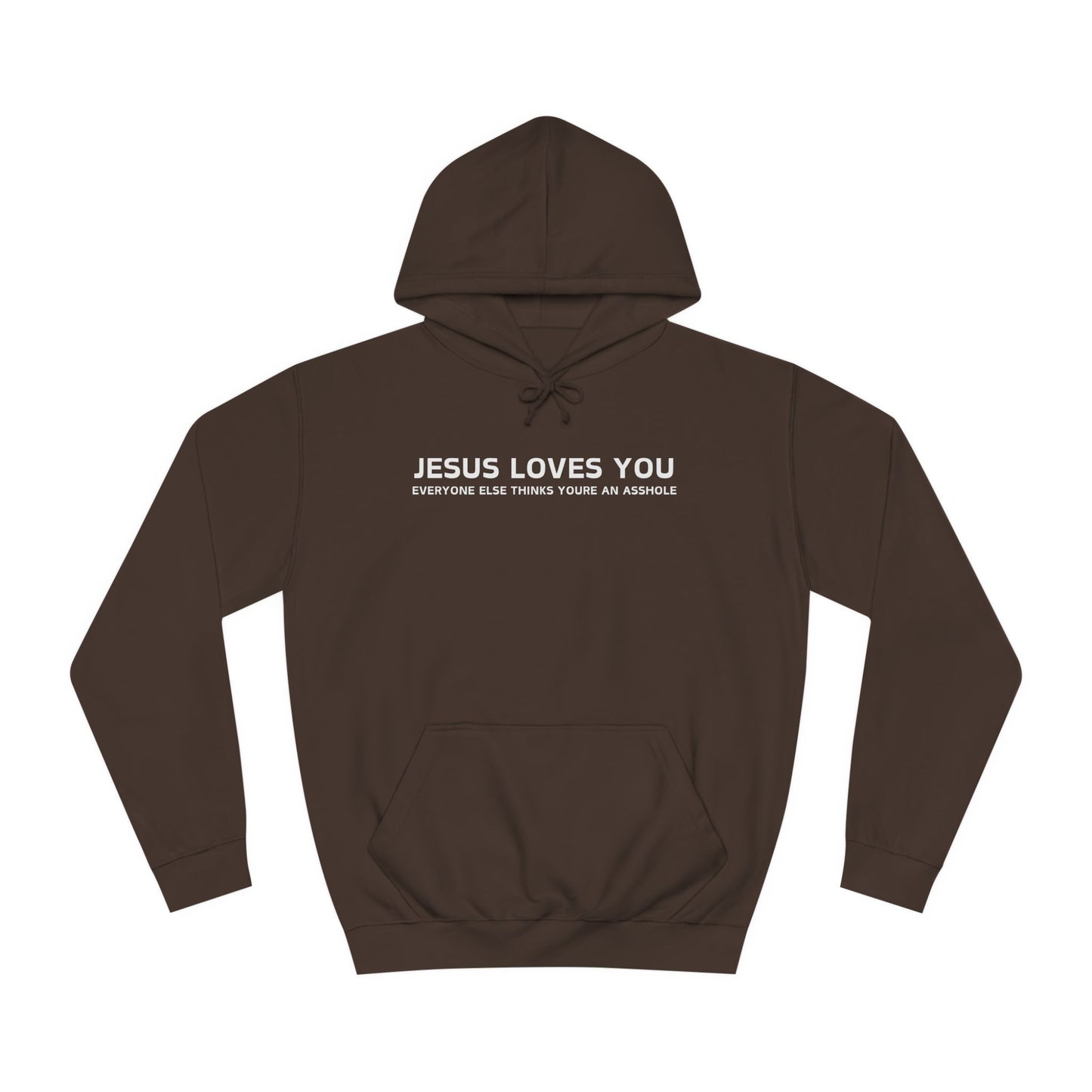 Super Dope Threads - Jesus Loves You Hoodie