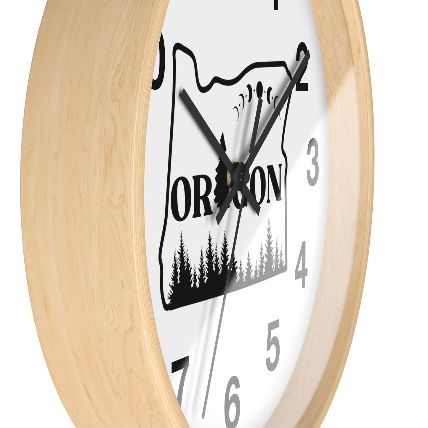 Oregon Wall clock
