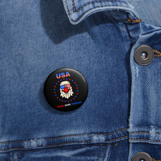 Super Dope Threads Pin Button