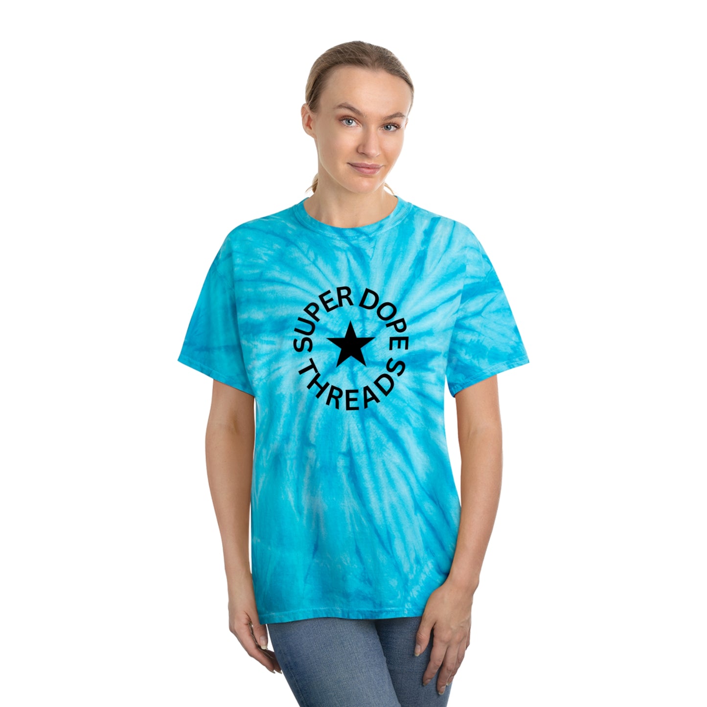 Super Dope Threads - Tie-Dye Logo Tee