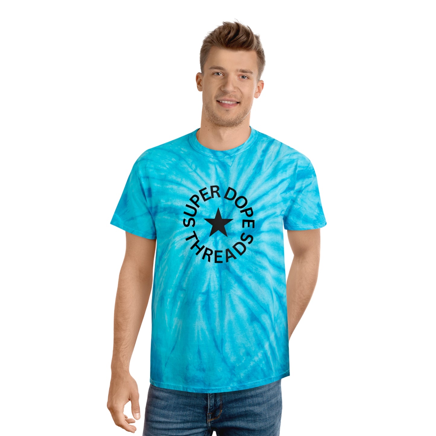 Super Dope Threads - Tie-Dye Logo Tee