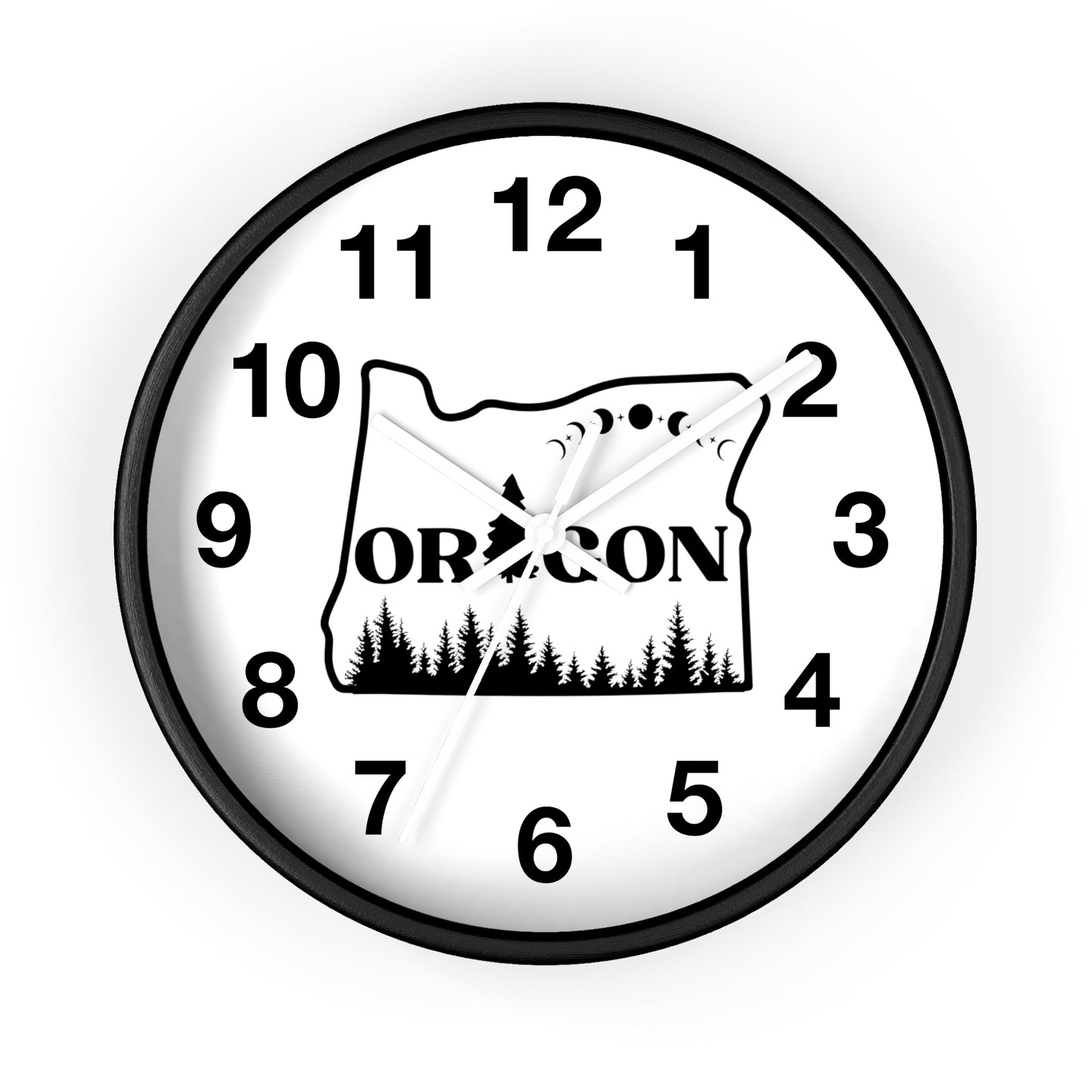 Oregon Wall clock
