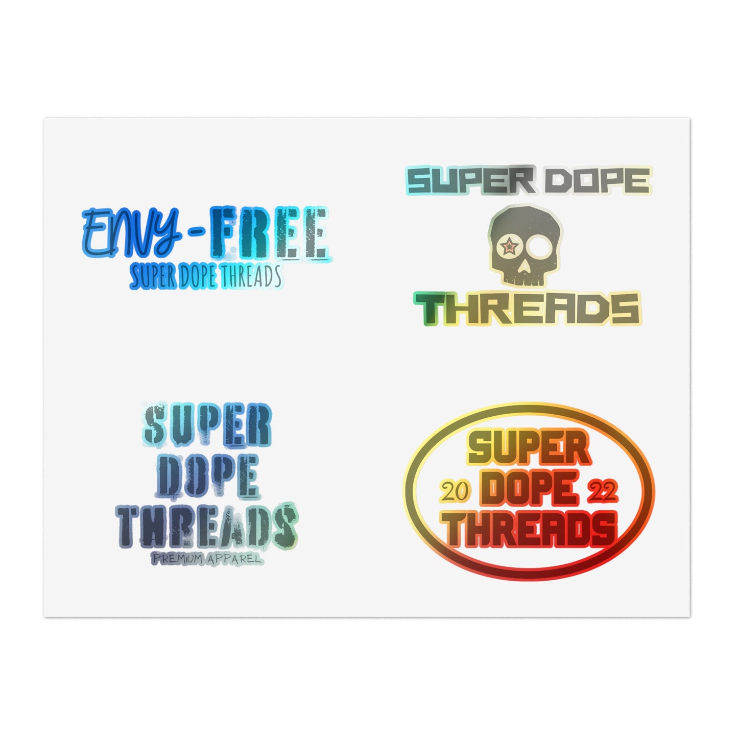 Super Dope Threads - Holy Sheet of Stickers