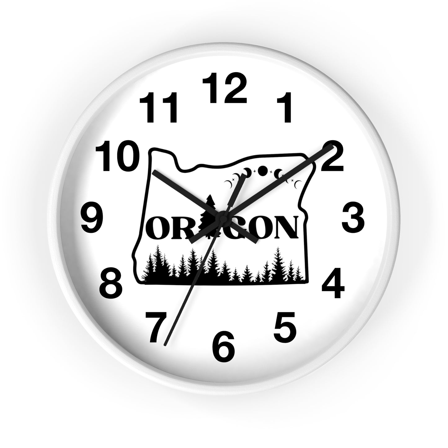 Oregon Wall clock