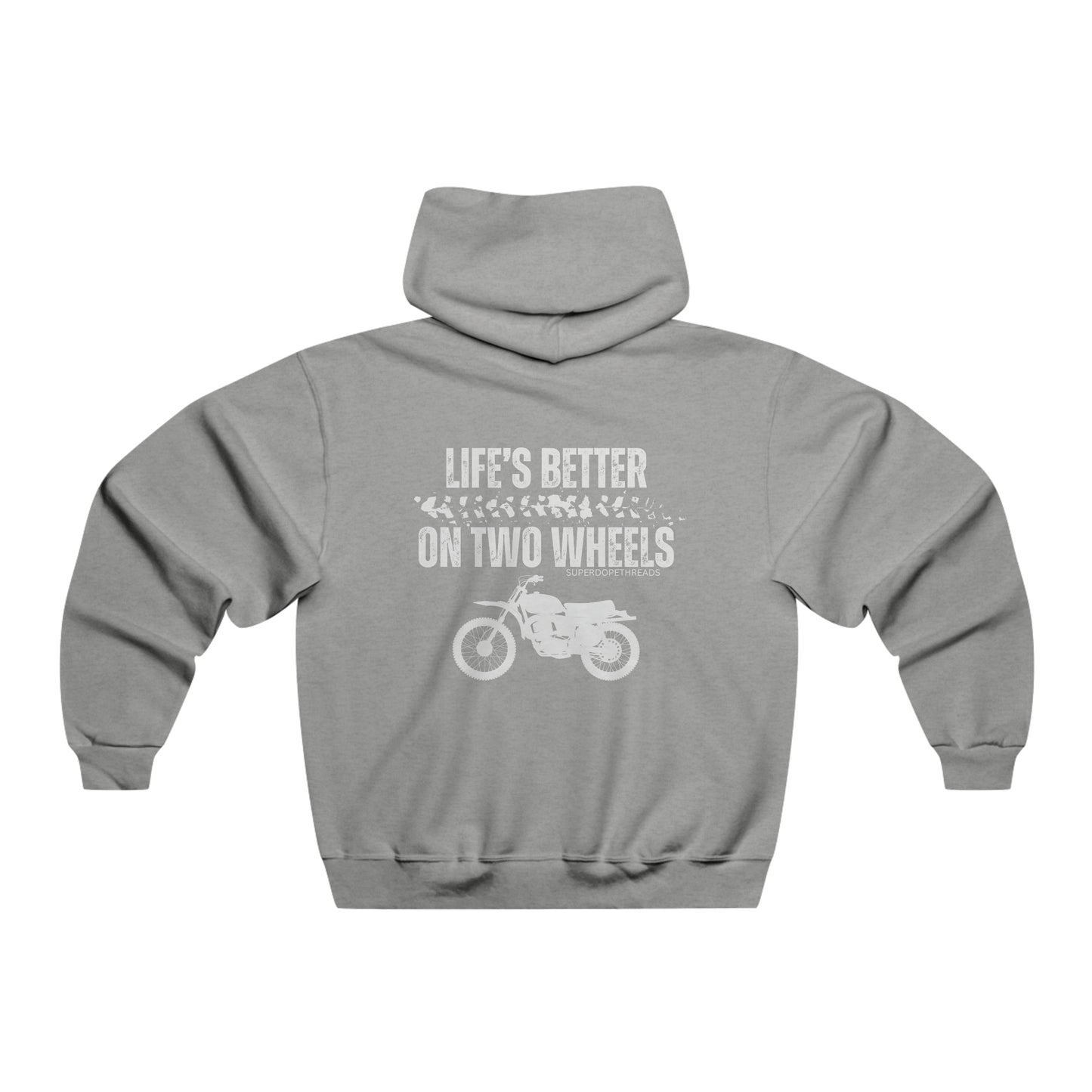 Super Dope Threads - Two Wheels Hoodie