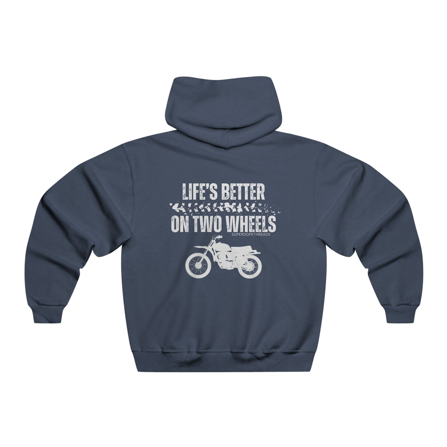Super Dope Threads - Two Wheels Hoodie