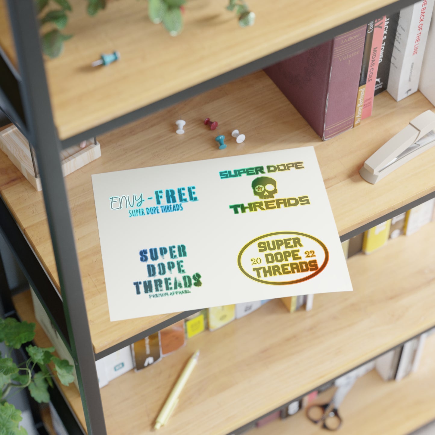 Super Dope Threads - Holy Sheet of Stickers
