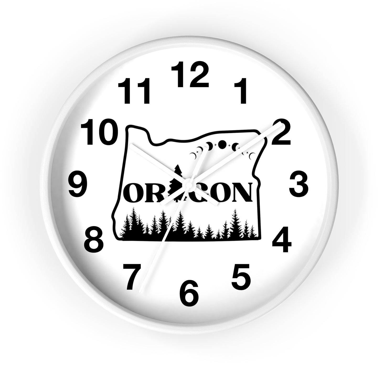 Oregon Wall clock