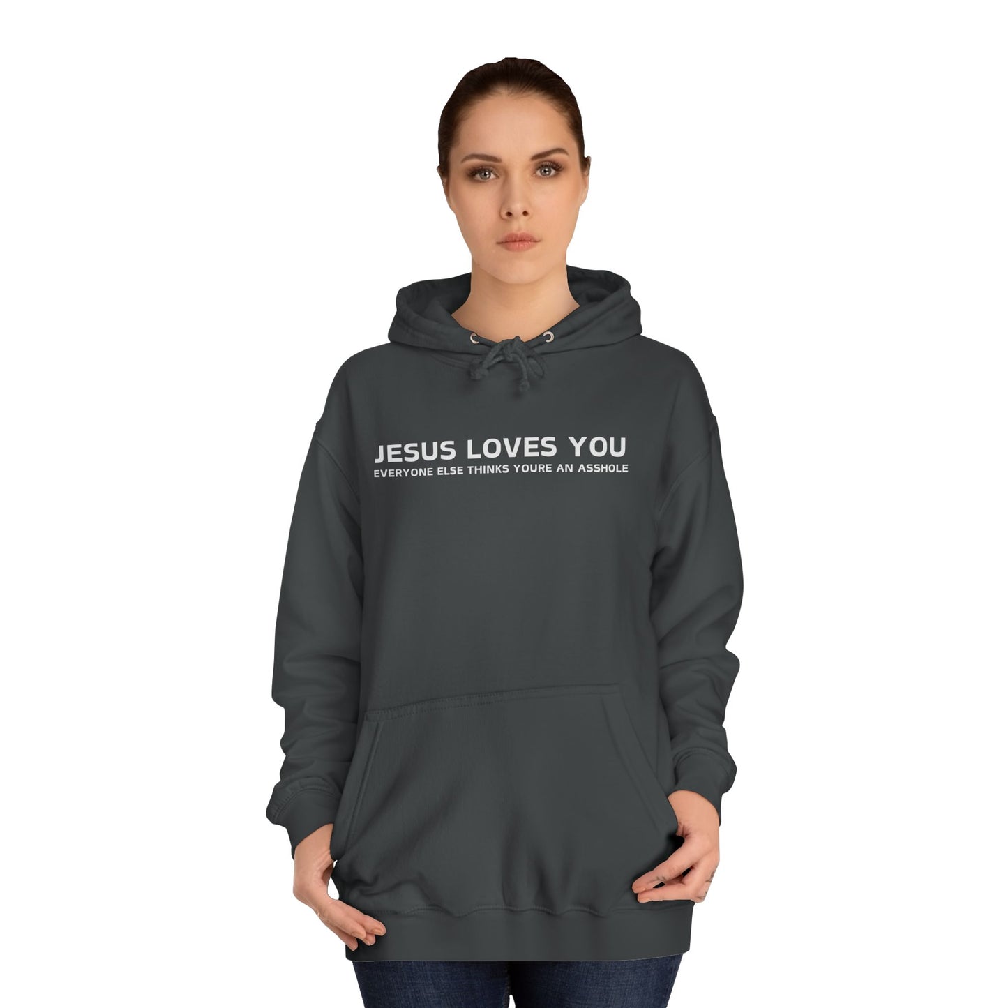 Super Dope Threads - Jesus Loves You Hoodie