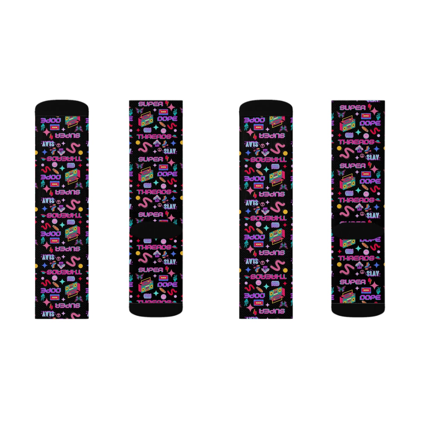 Super Dope Threads - Retro Socks