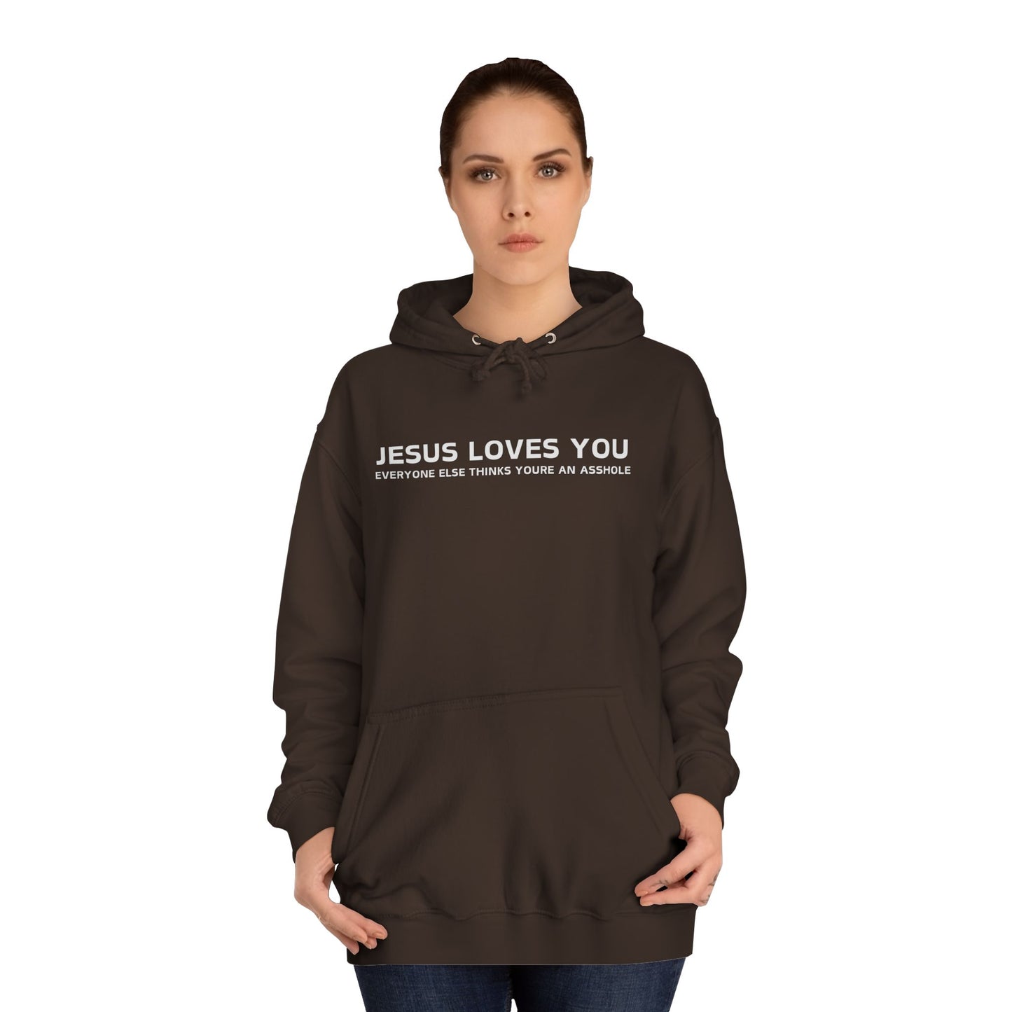 Super Dope Threads - Jesus Loves You Hoodie