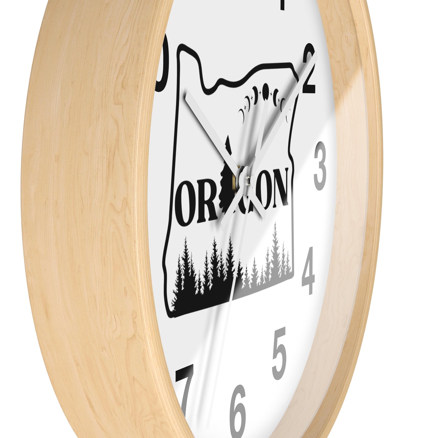 Oregon Wall clock