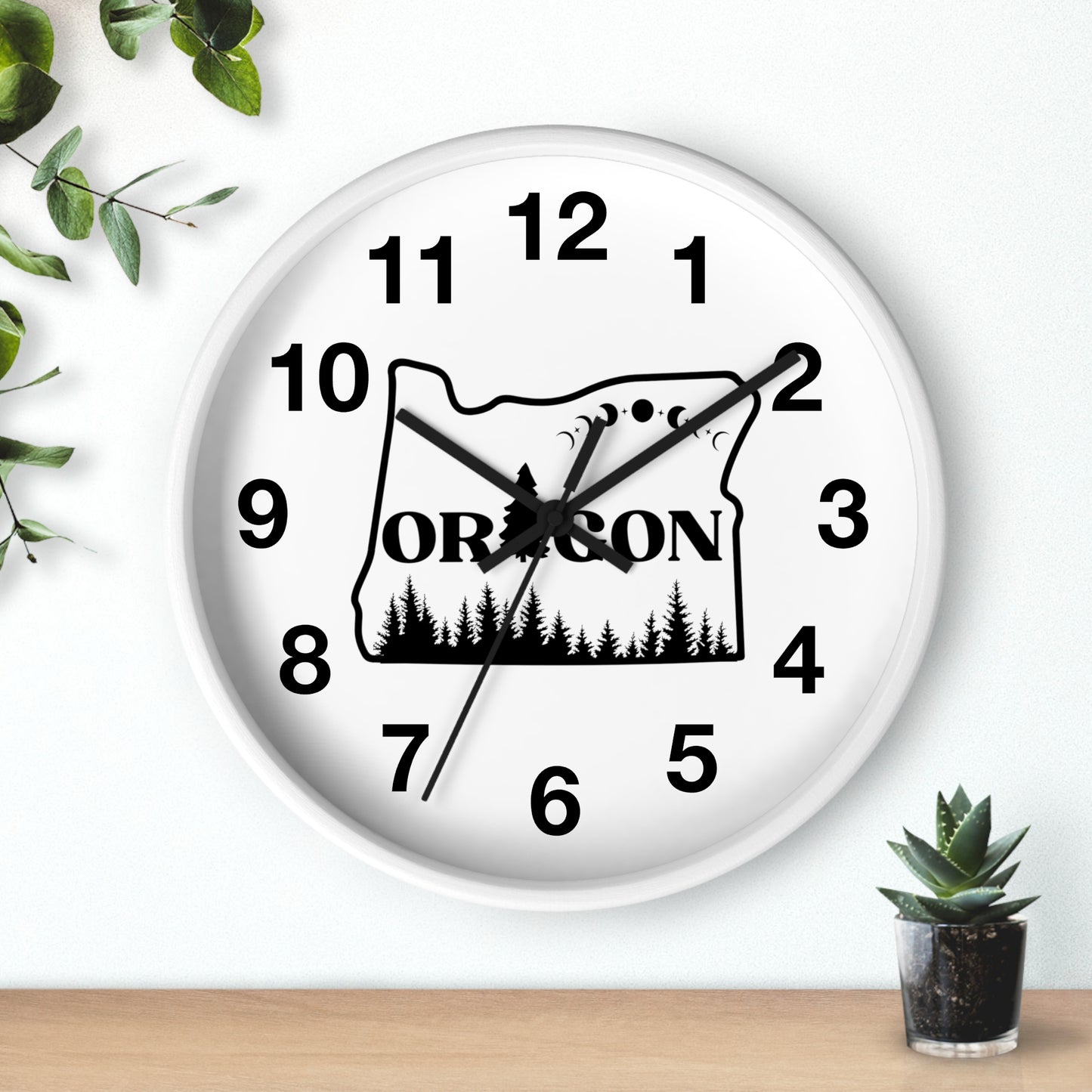 Oregon Wall clock