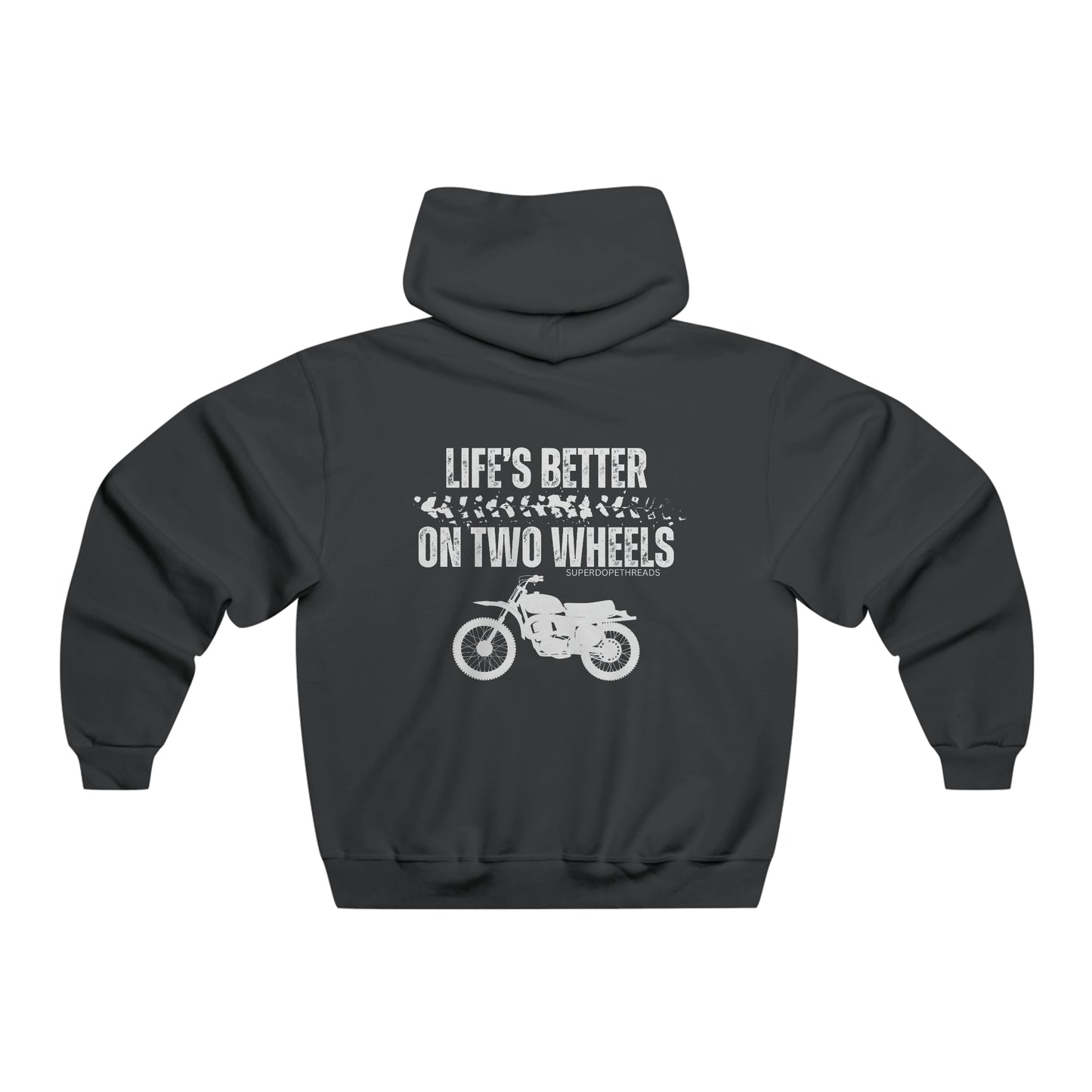 Super Dope Threads - Two Wheels Hoodie
