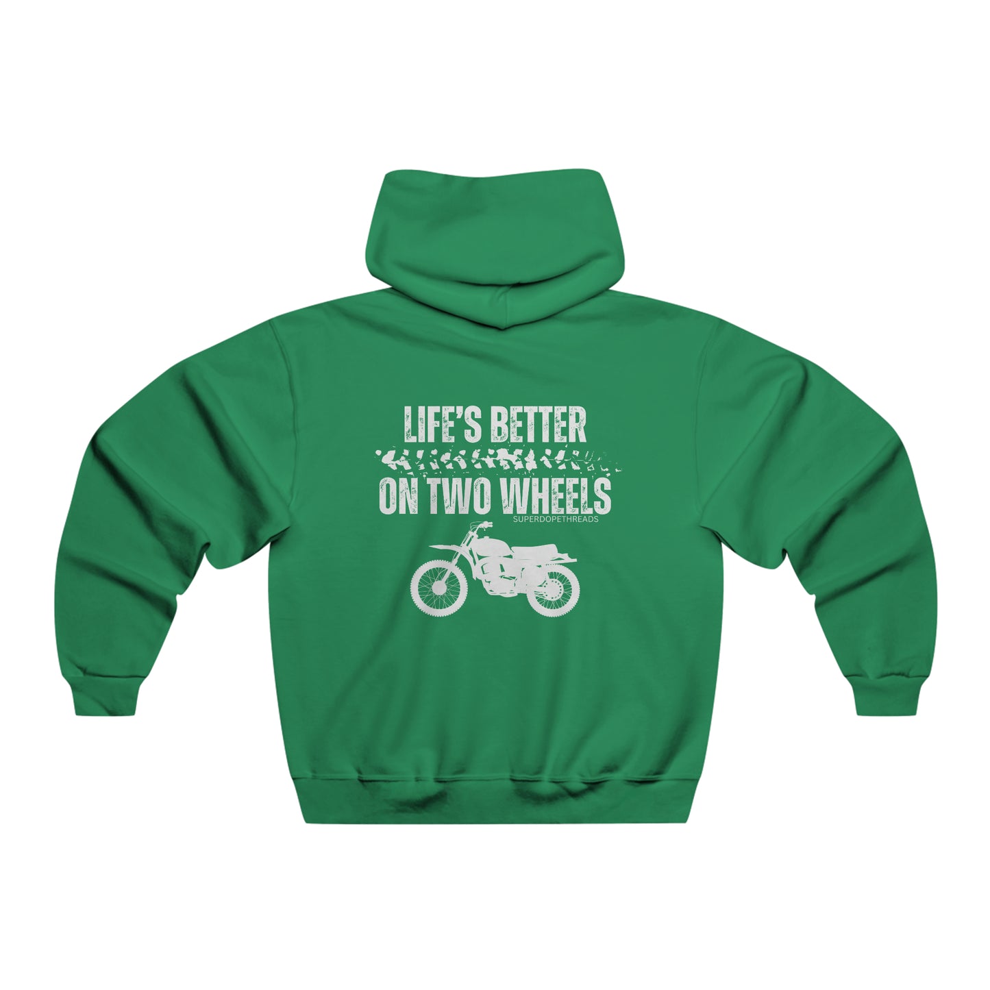 Super Dope Threads - Two Wheels Hoodie