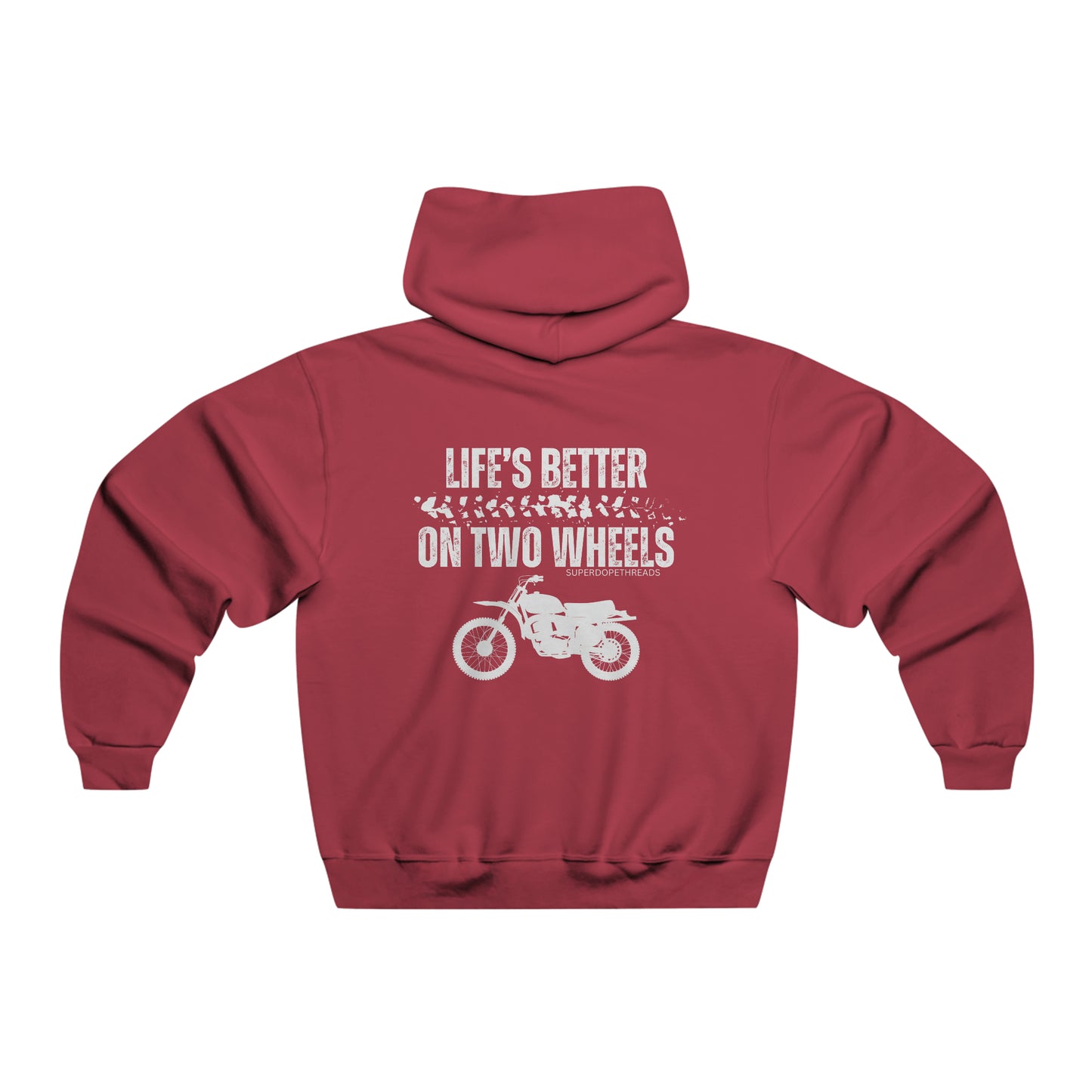 Super Dope Threads - Two Wheels Hoodie