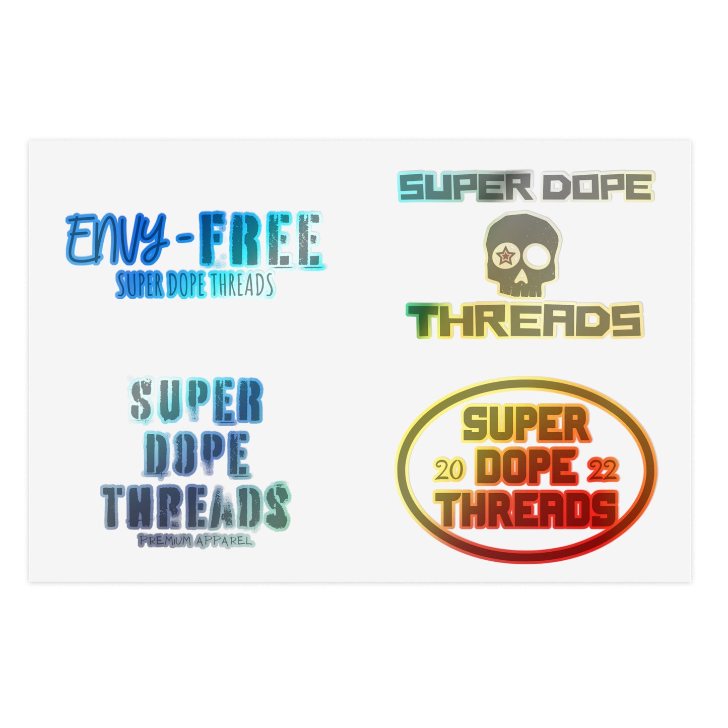 Super Dope Threads - Holy Sheet of Stickers