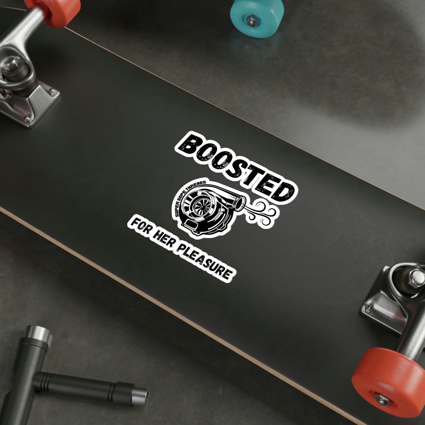 Super Dope Threads - Boosted Sticker