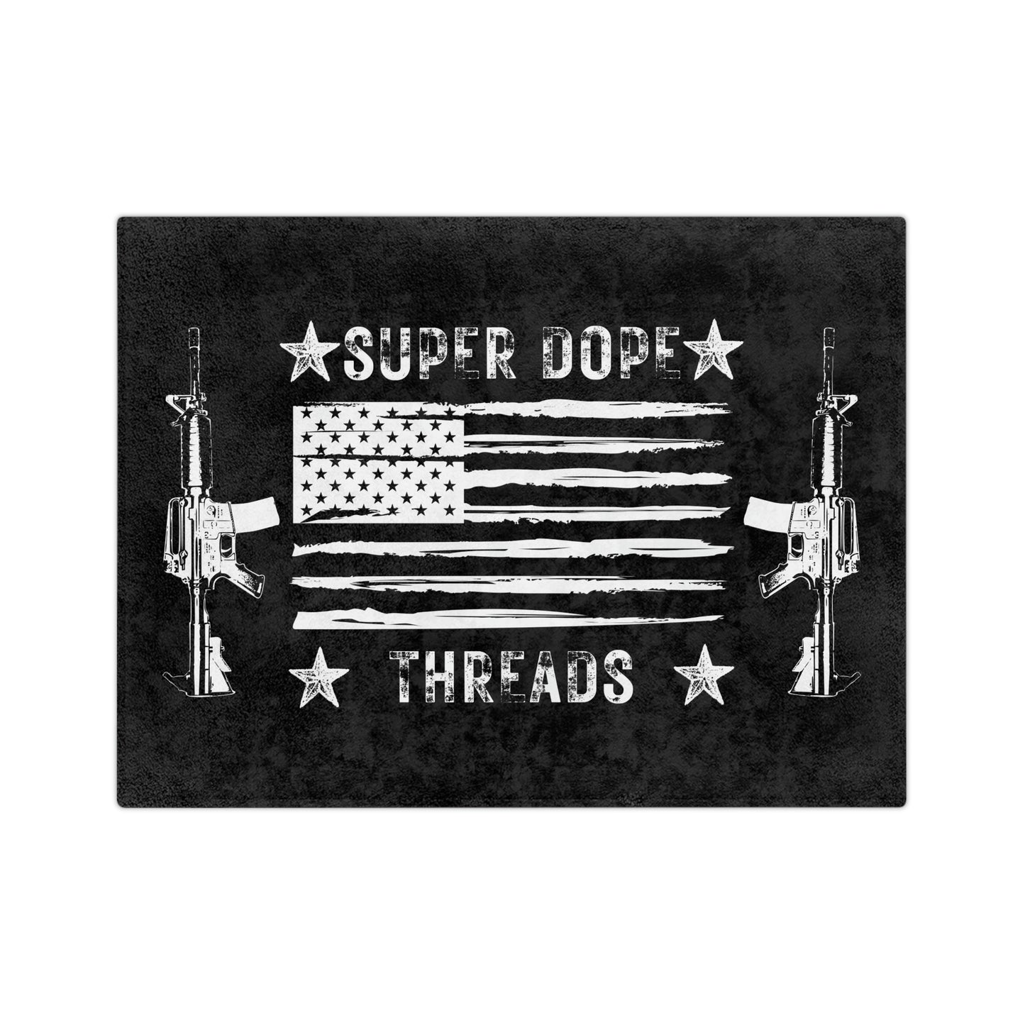Super Dope Threads - Velveteen Minky Blanket