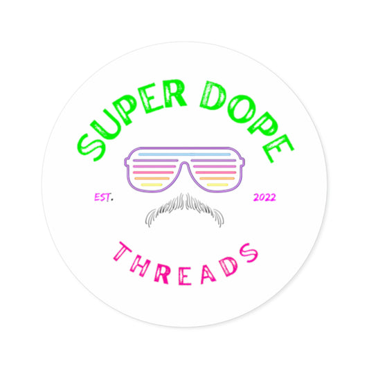 Round Stickers, IndoorOutdoor