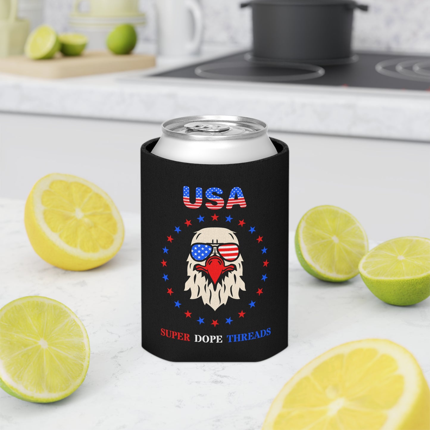 Super Dope Threads - 4th of July Coozie