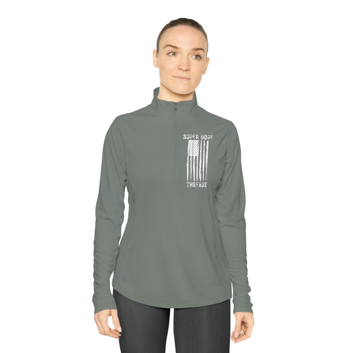 SDT - Dope Ladies Quarter Zip Pullover