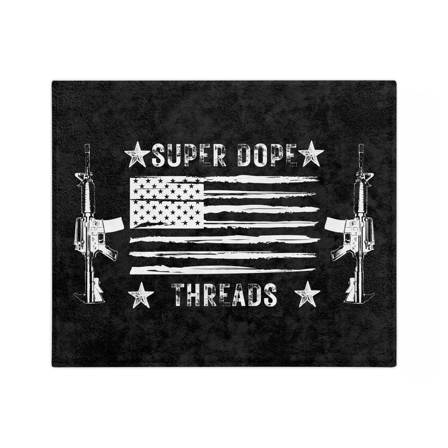 Super Dope Threads - Velveteen Minky Blanket