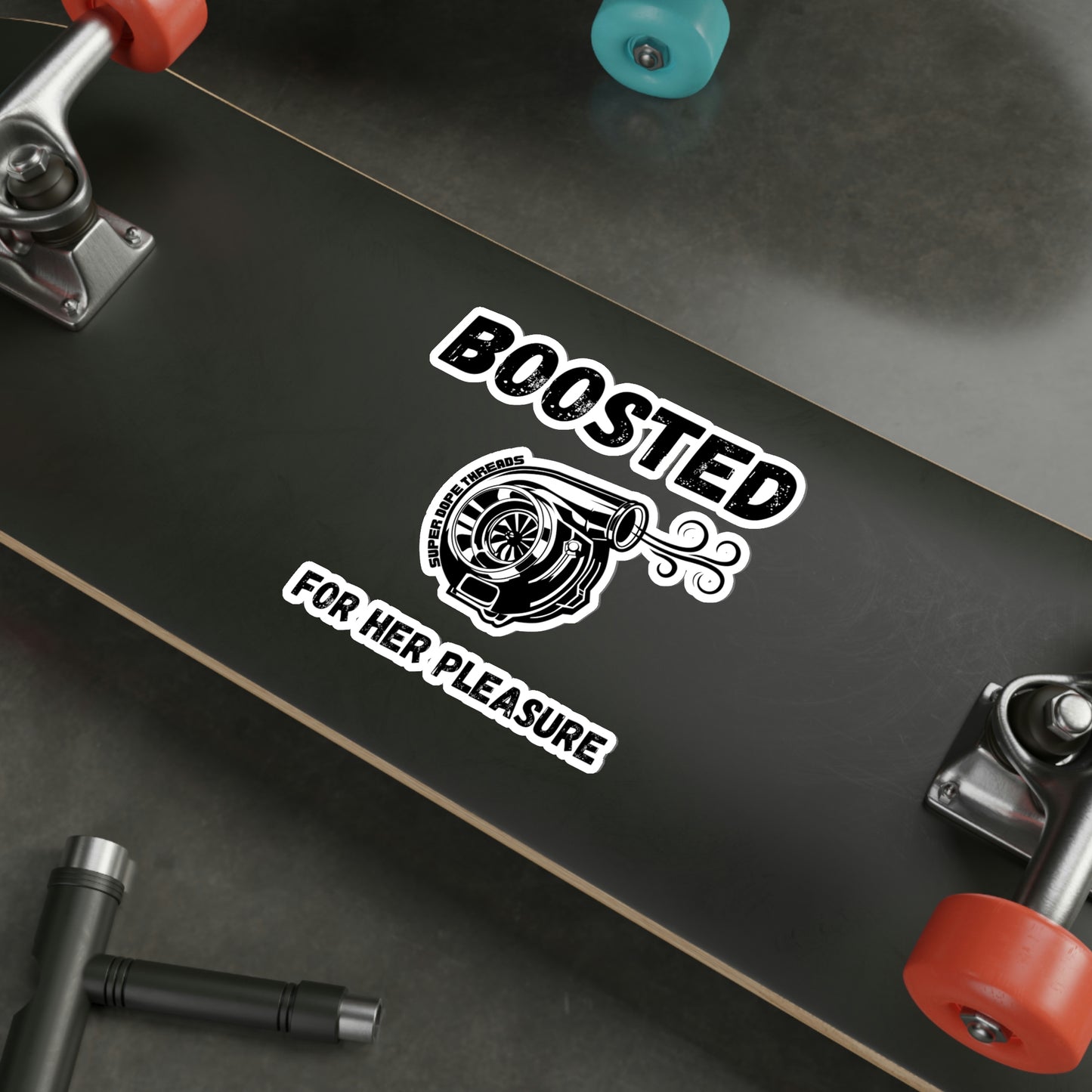 Super Dope Threads - Boosted Sticker