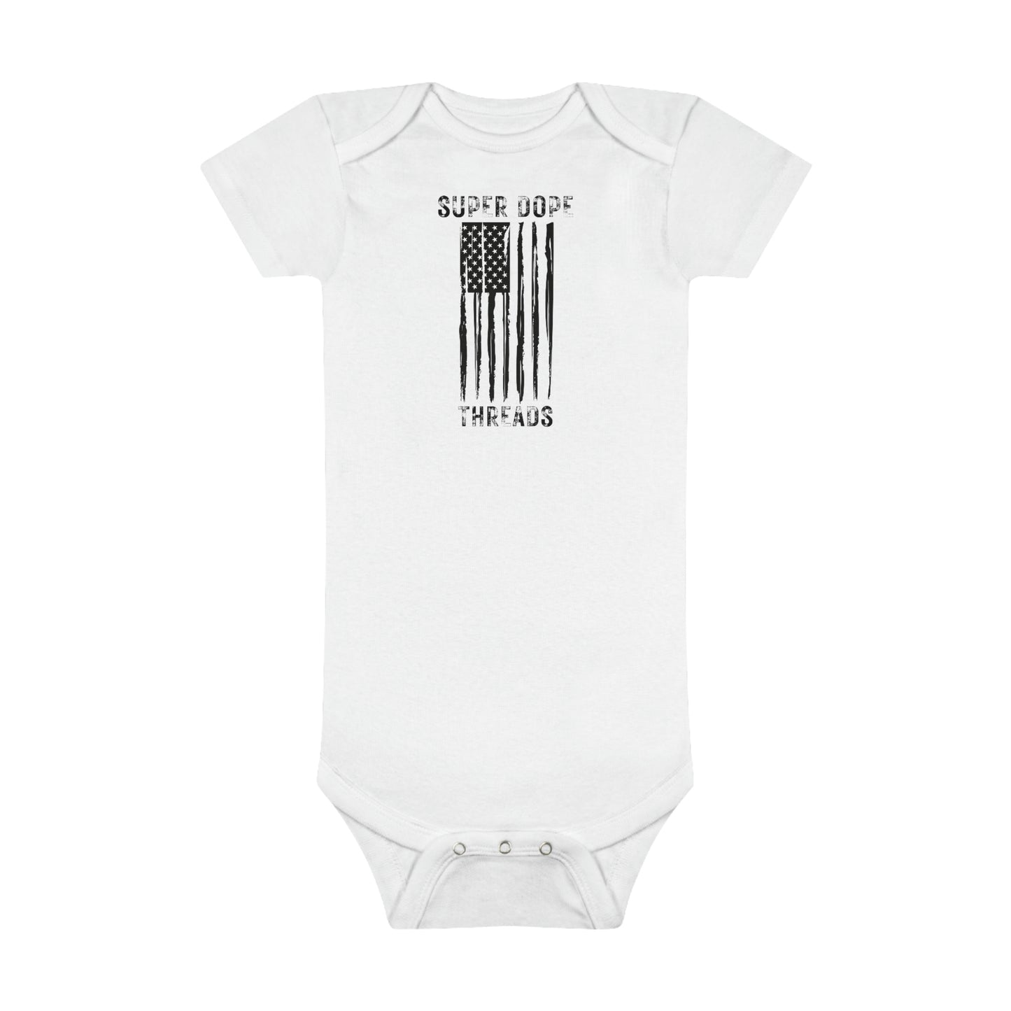 Super Dope Threads - Baby Short Sleeve Onesie®