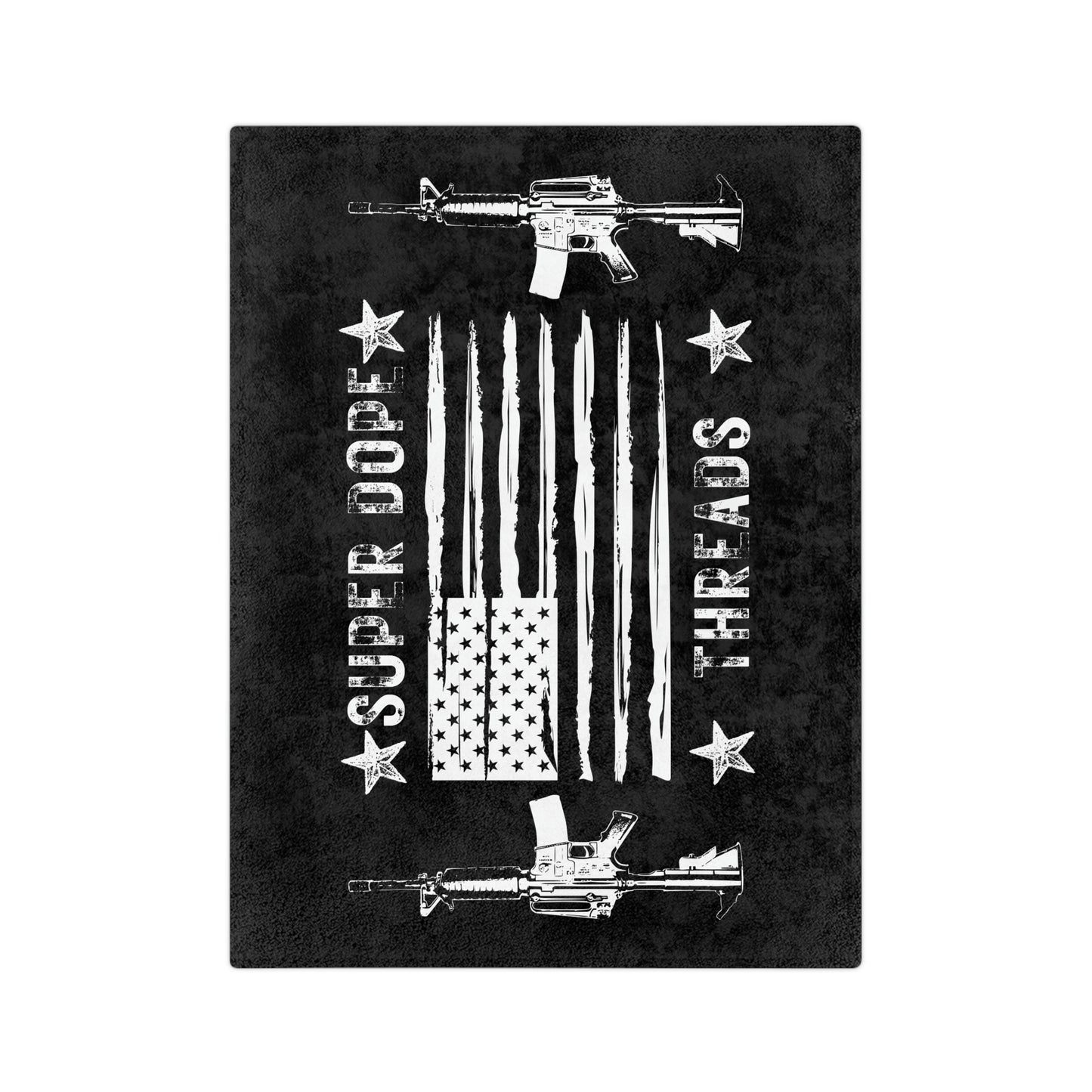 Super Dope Threads - Velveteen Minky Blanket