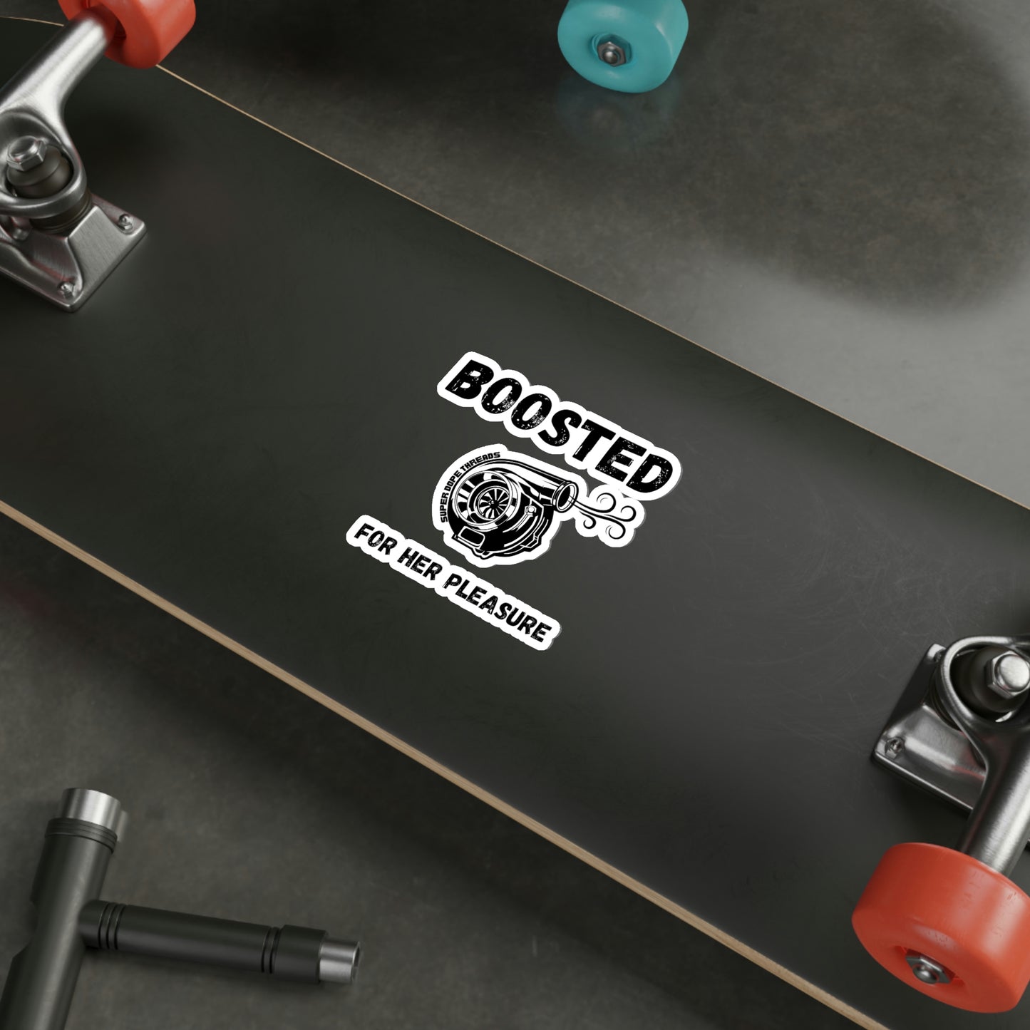 Super Dope Threads - Boosted Sticker