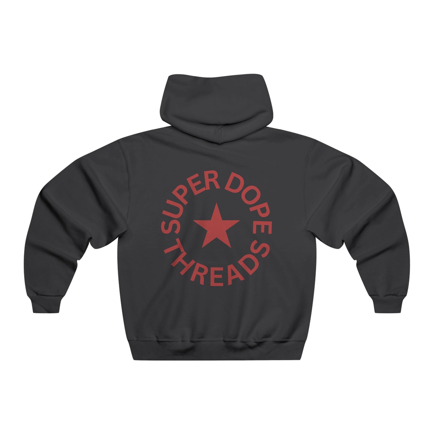 Super Dope Threads - Red Circle Logo Hoodie