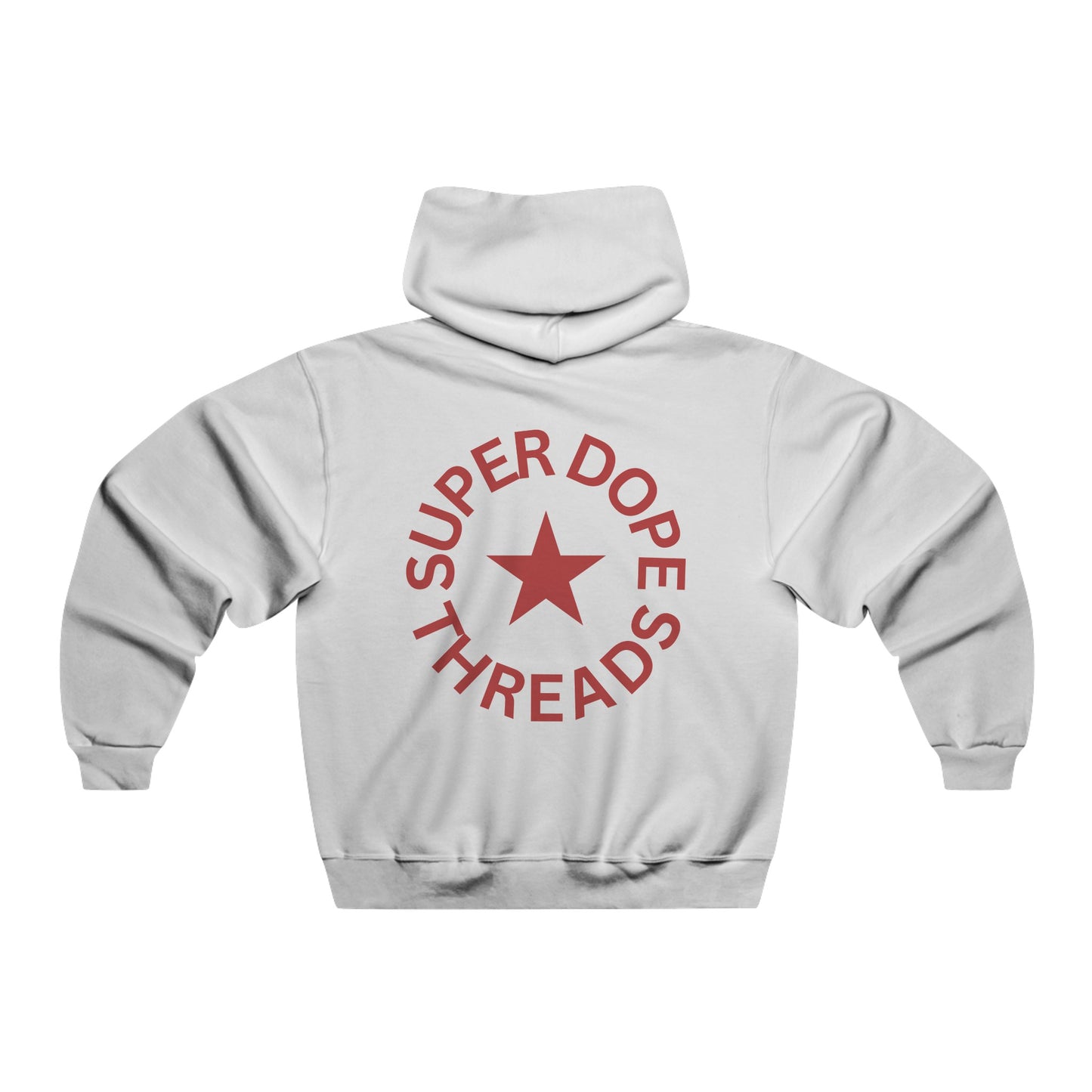 Super Dope Threads - Red Circle Logo Hoodie