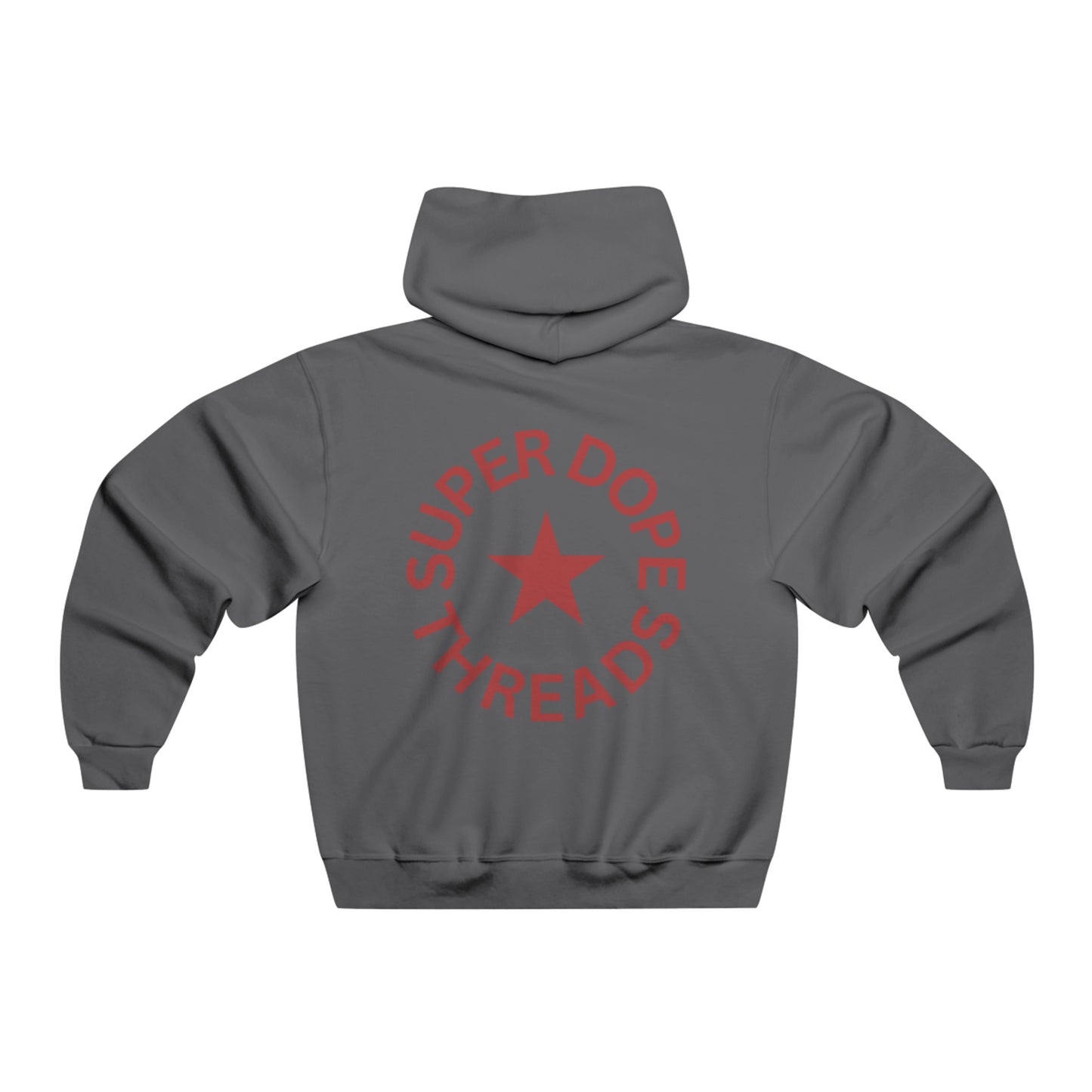 Super Dope Threads - Red Circle Logo Hoodie