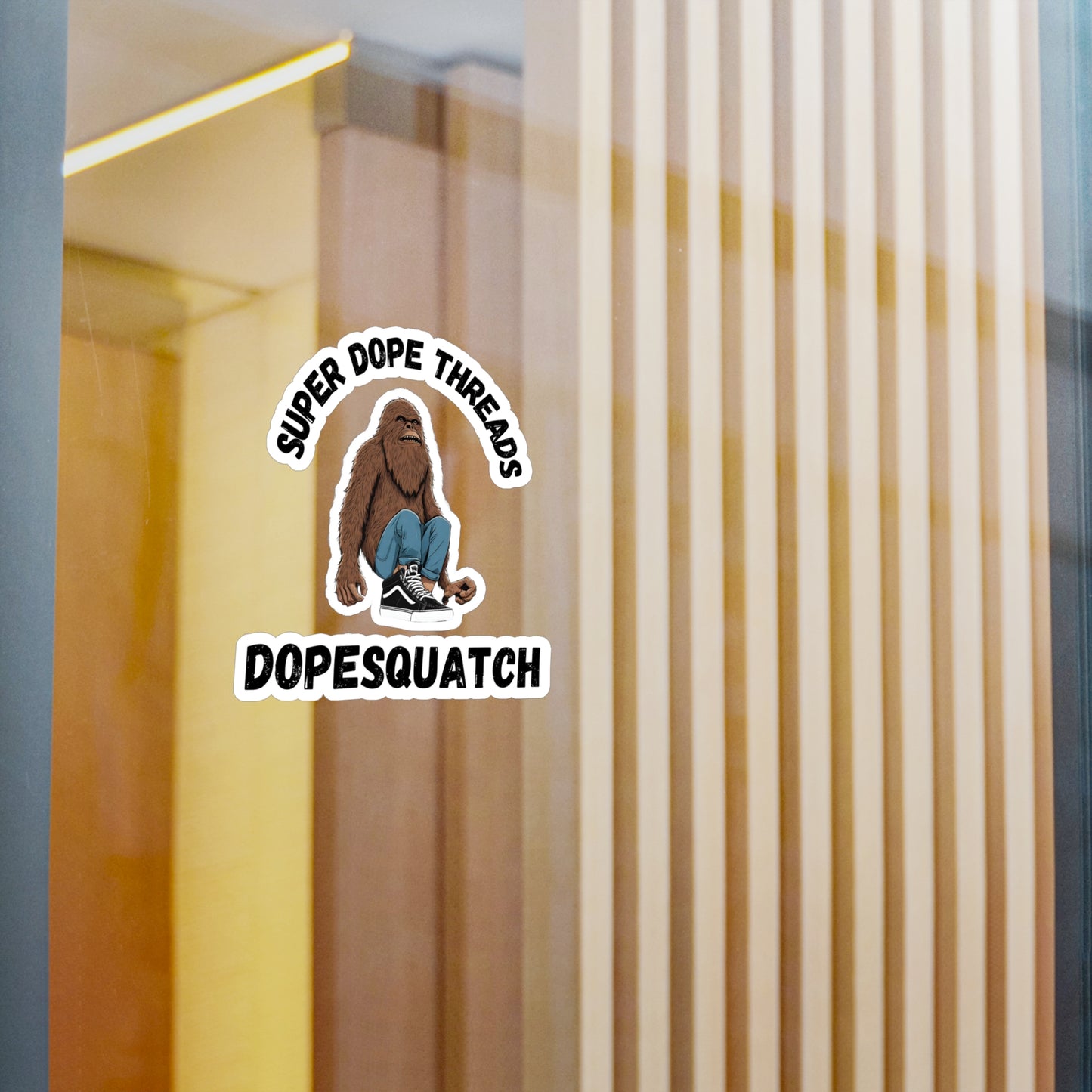 Super Dope Threads - DopeSquatch Decal