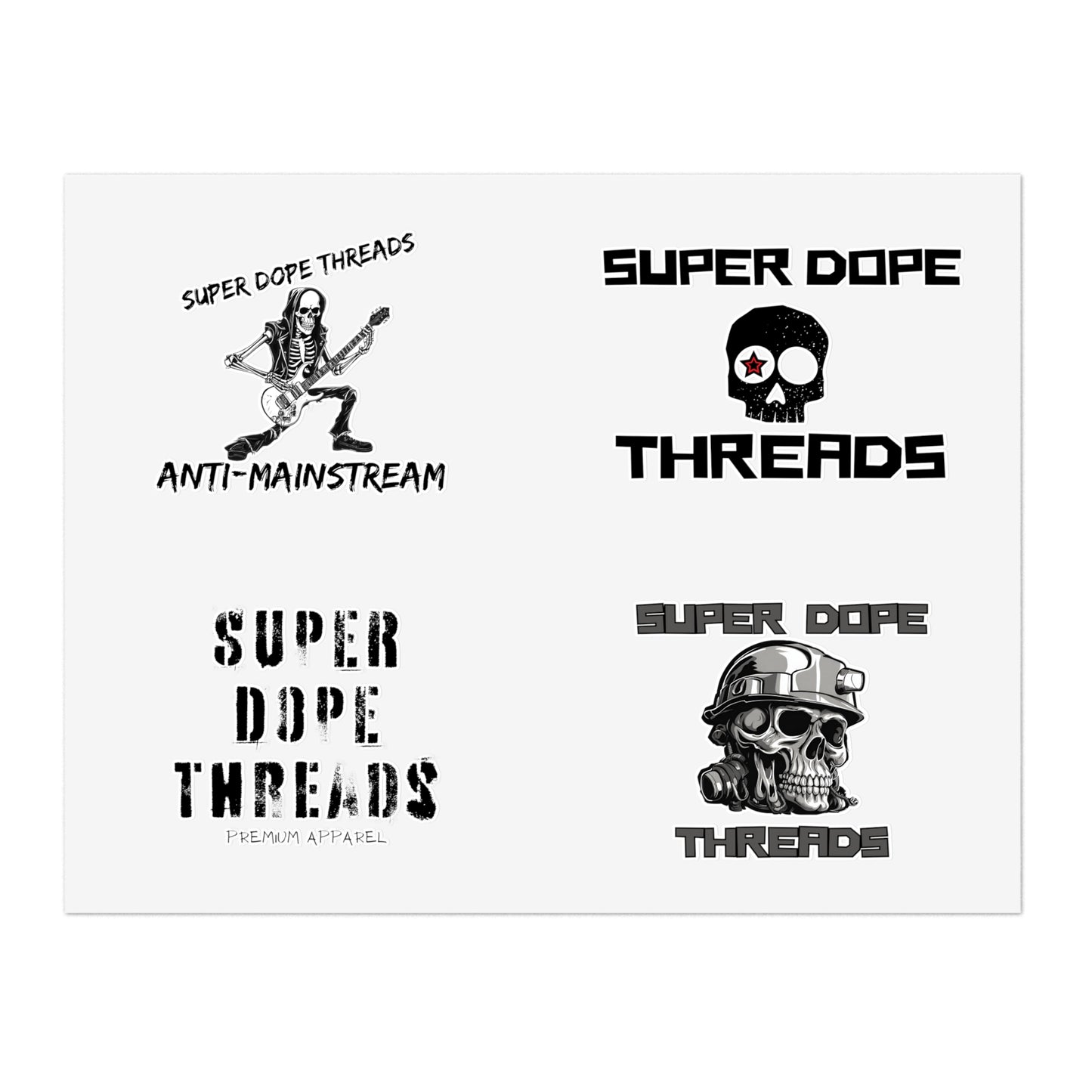 Super Dope Threads - Holy Sheet of Stickers