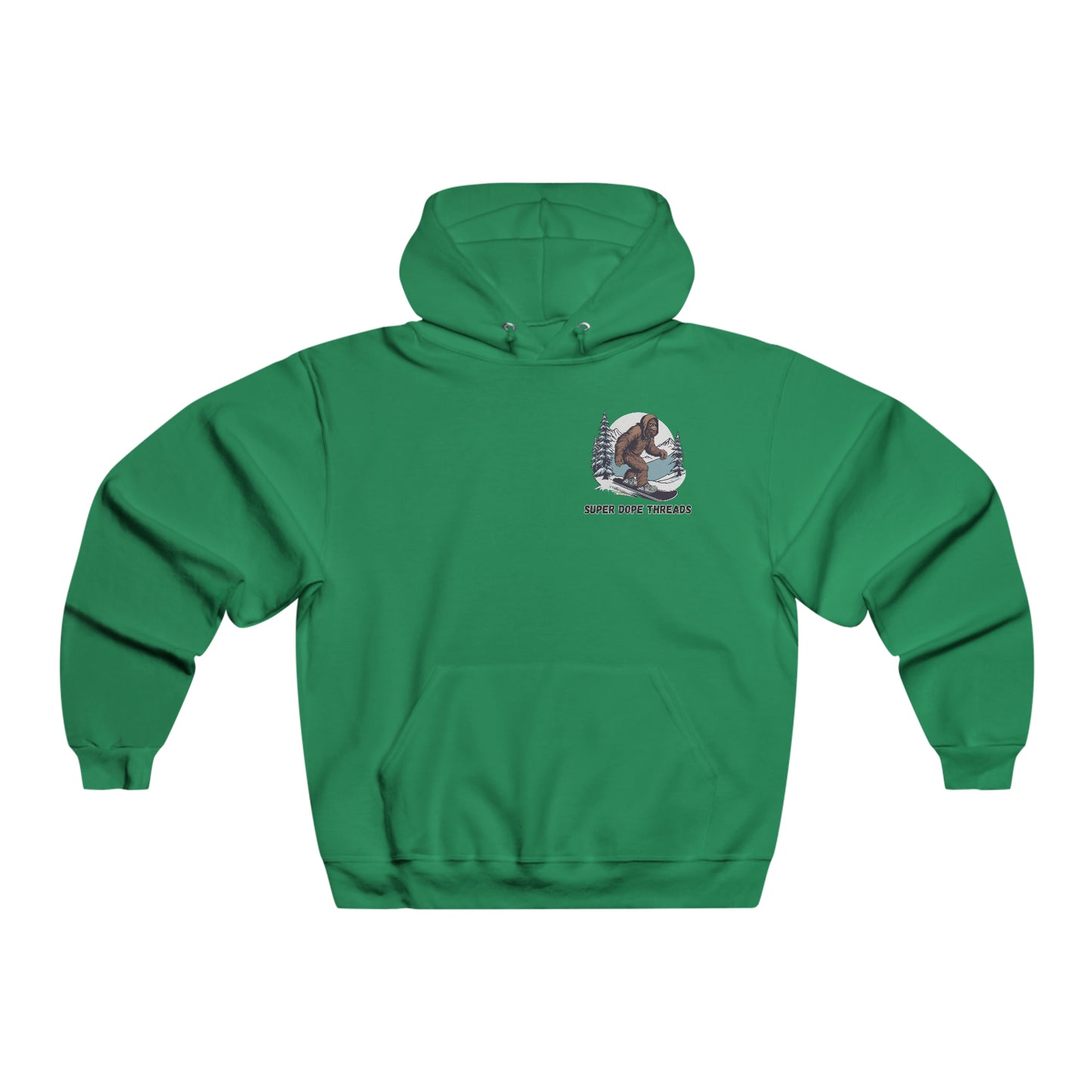 Super Dope Threads - DopeSquatch Snowboard Hoodie