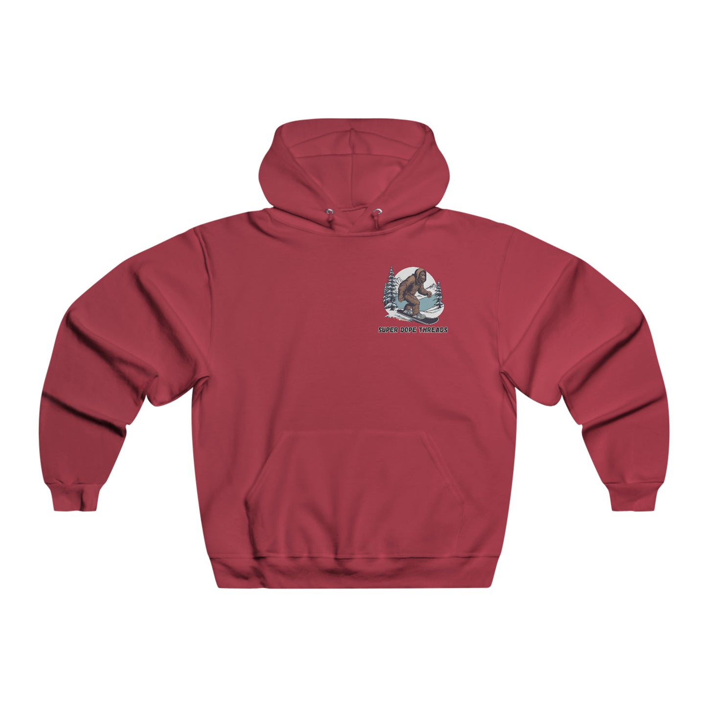 Super Dope Threads - DopeSquatch Snowboard Hoodie