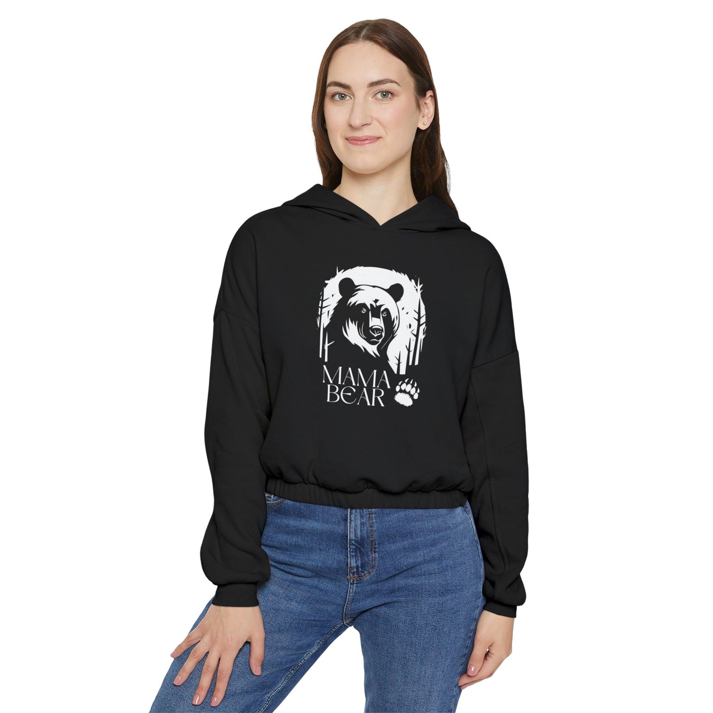 Super Dope Ladies - Mama Bear Cinched Hoodie