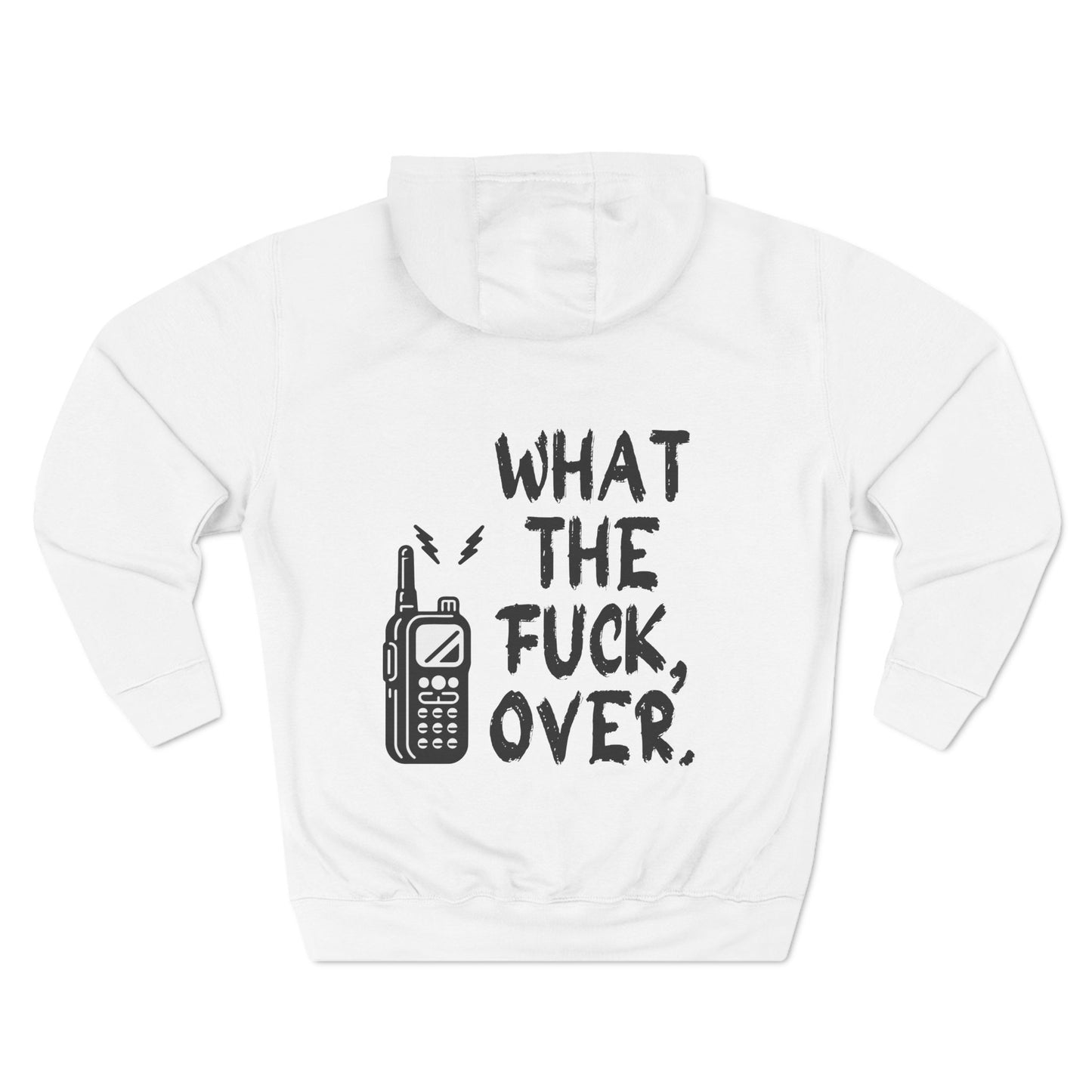 Super Dope Threads - WTF, Over Hoodie