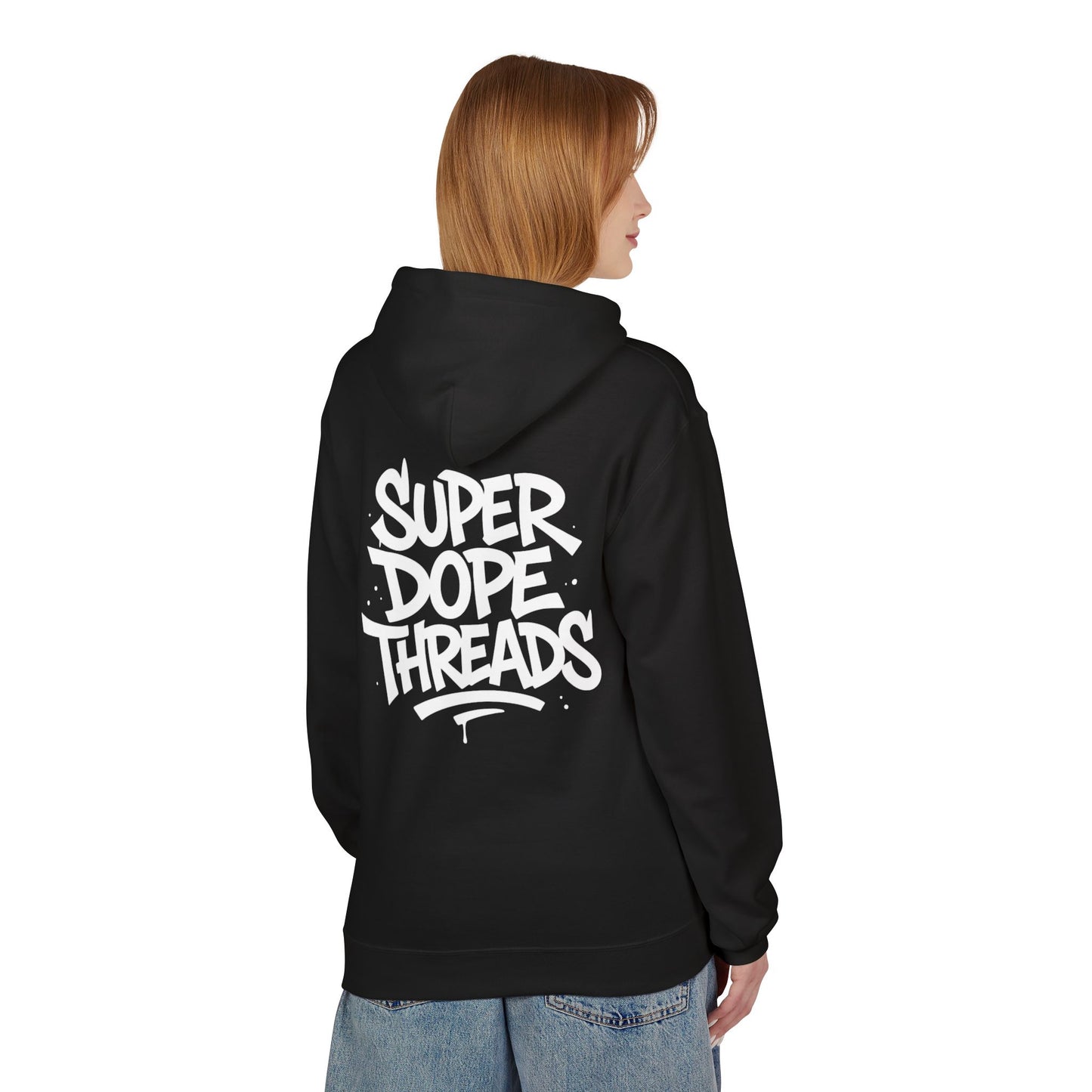Super Dope Threads - Graffiti Logo Hoodie