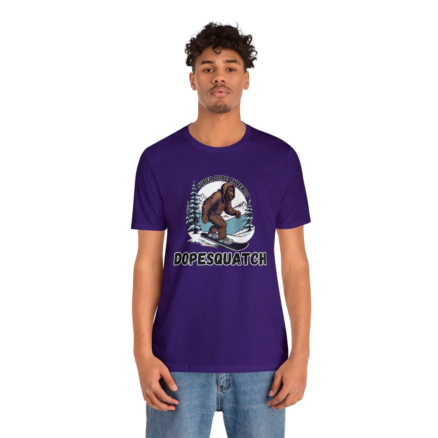 Super Dope Threads - DopeSquatch Snowboard Tee